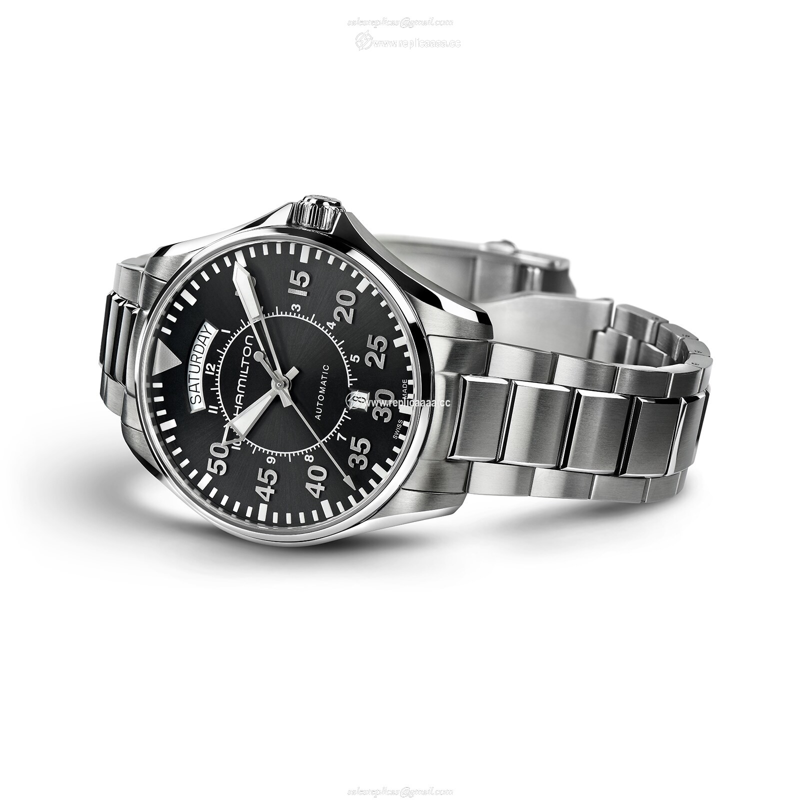 Replica Hamilton Khaki Aviation 42mm Mens details H64615135 2 Replica Hamilton Khaki Aviation 42mm Mens details H64615135