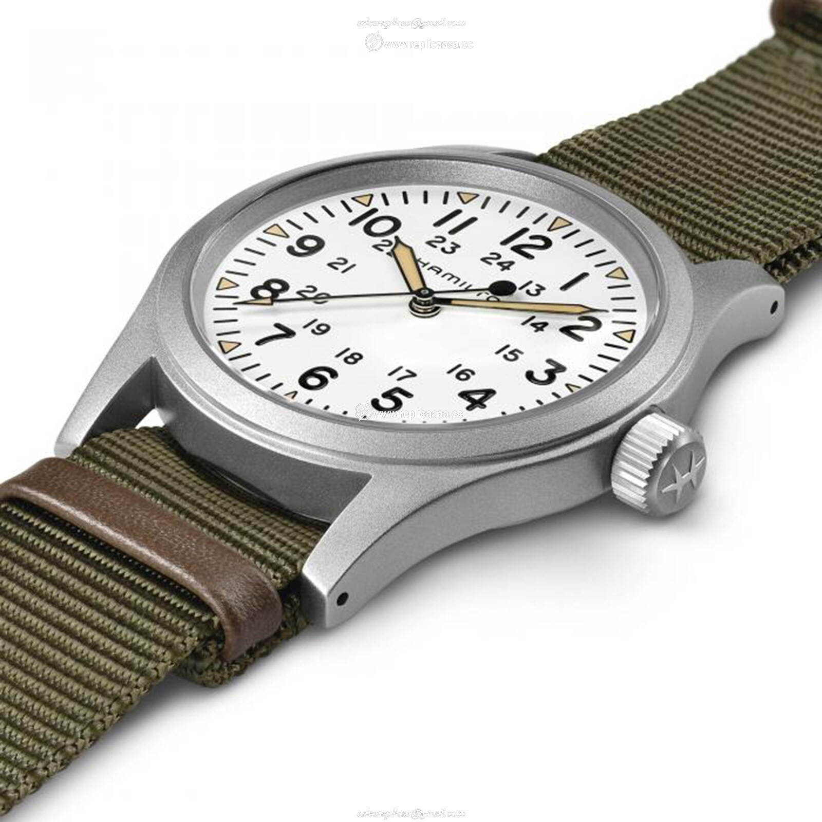 Replica Hamilton Khaki Field 38mm Mens details H69439411