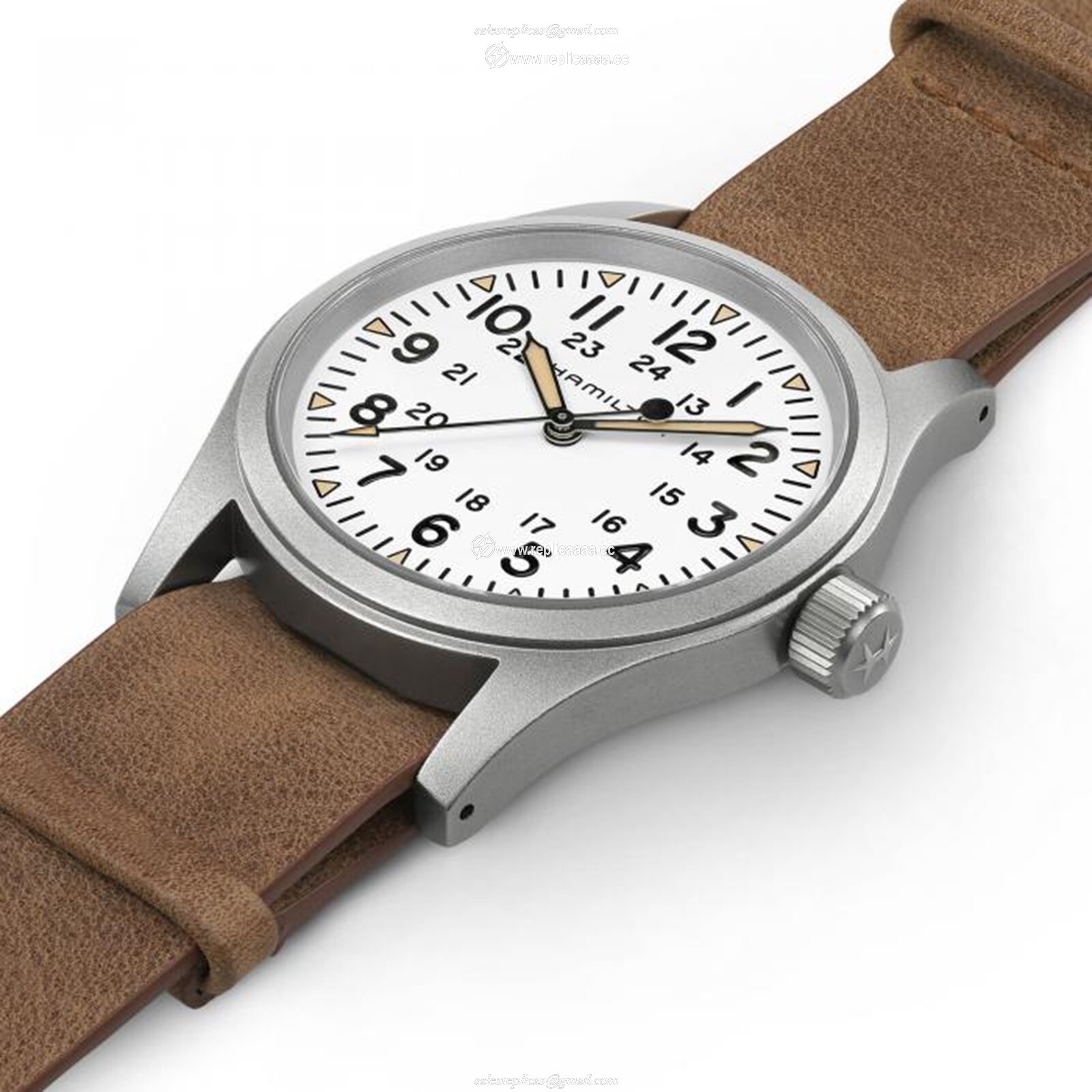 Replica Hamilton Khaki Field 38mm Mens details H69439511