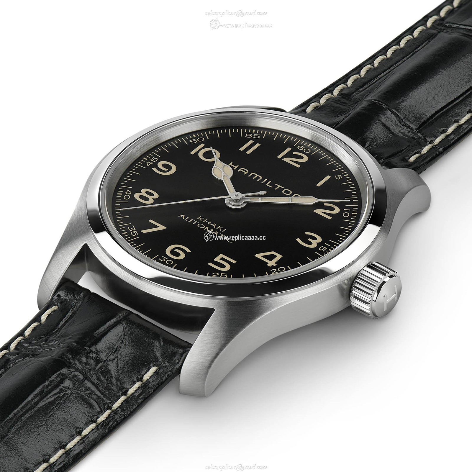 Replica Hamilton Khaki Field 42mm Mens details H70605731 2 Replica Hamilton Khaki Field 42mm Mens details H70605731
