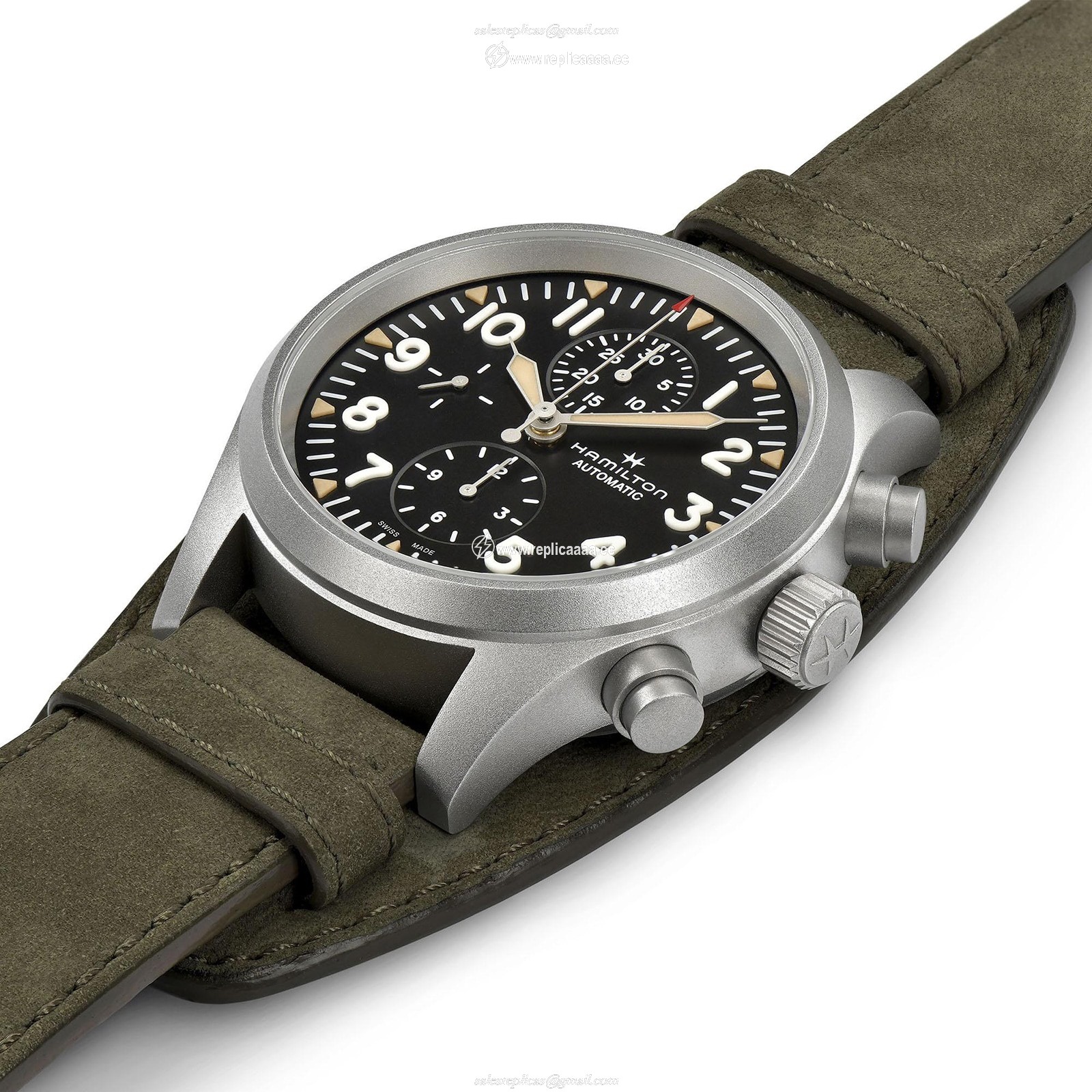 Replica Hamilton Khaki Field 44mm Mens details H71706830