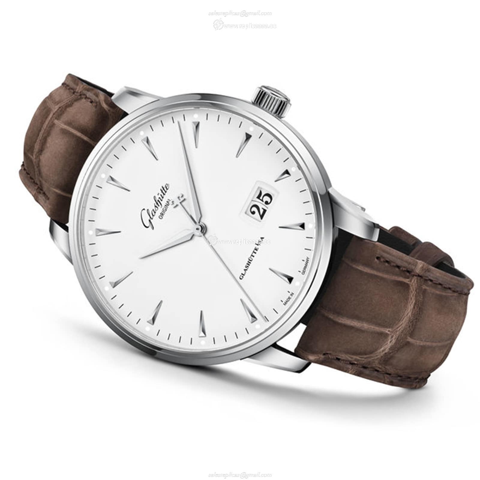 Replica Glashutte Original Senator Excellence Panorama Date Mens details 1-36-03-05-02-31