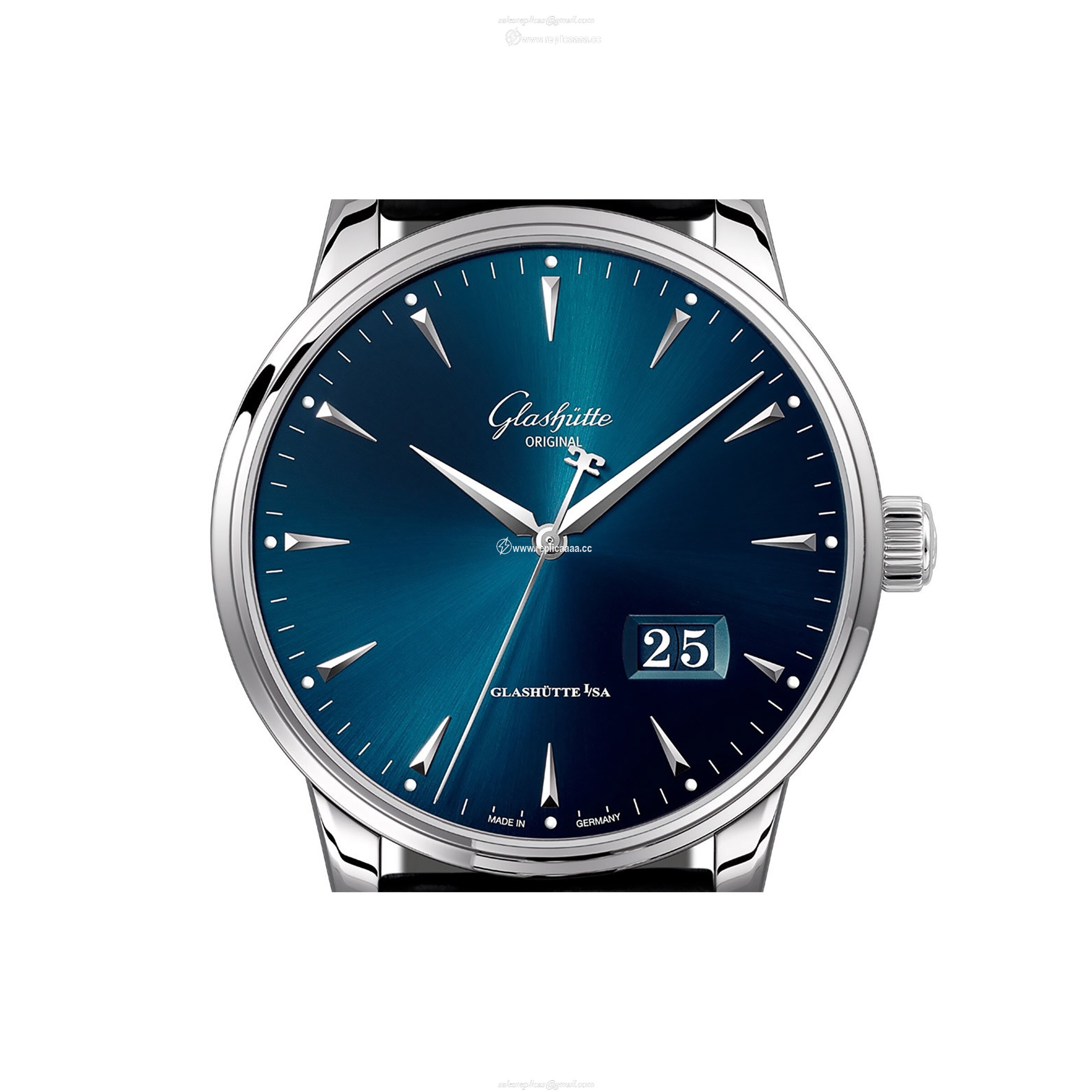 Replica Glashutte Original Senator Excellence Panorama Date Mens details 1-36-03-04-02-30