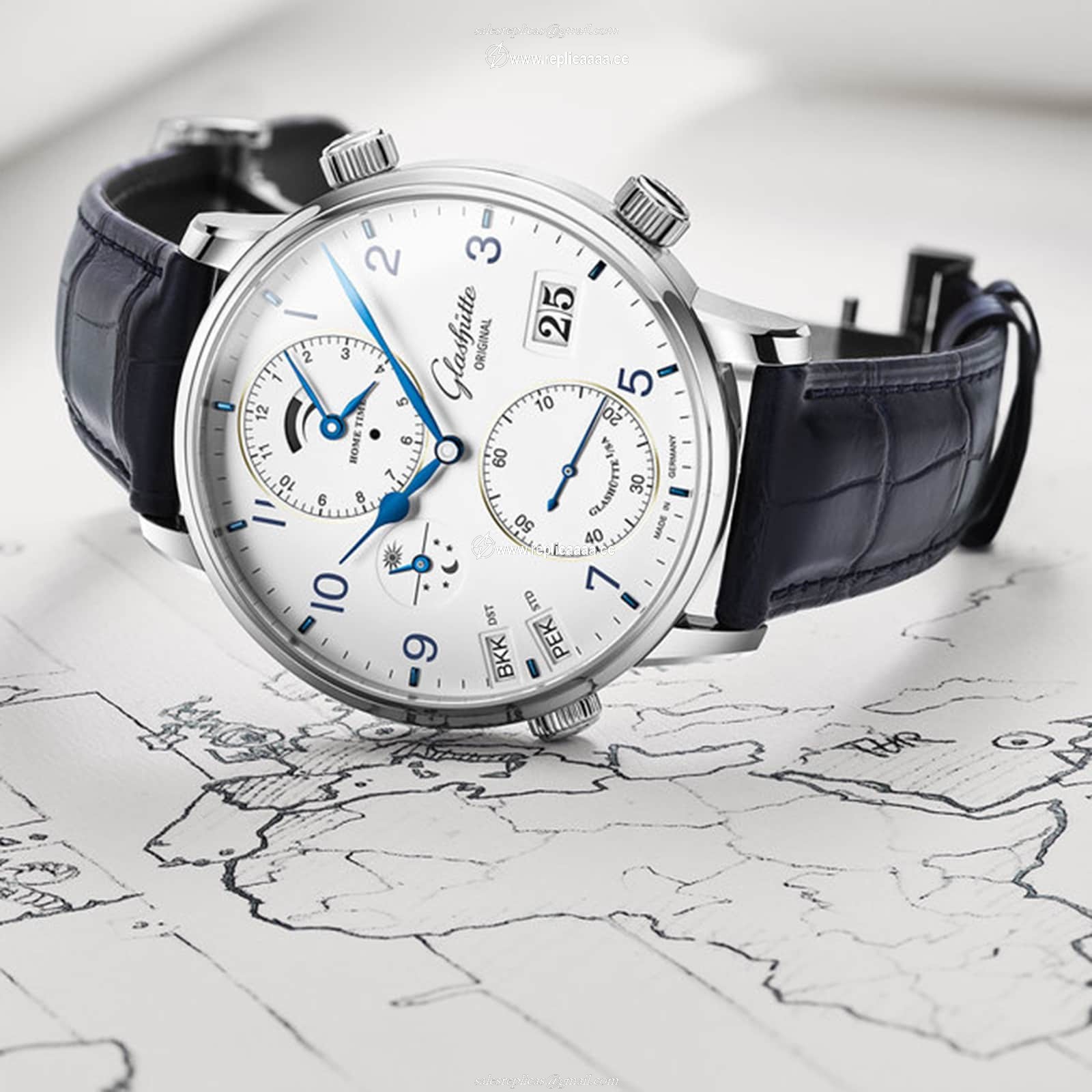 Replica Glashutte Original Senator Cosmopolite Mens details 1-89-02-03-02-30