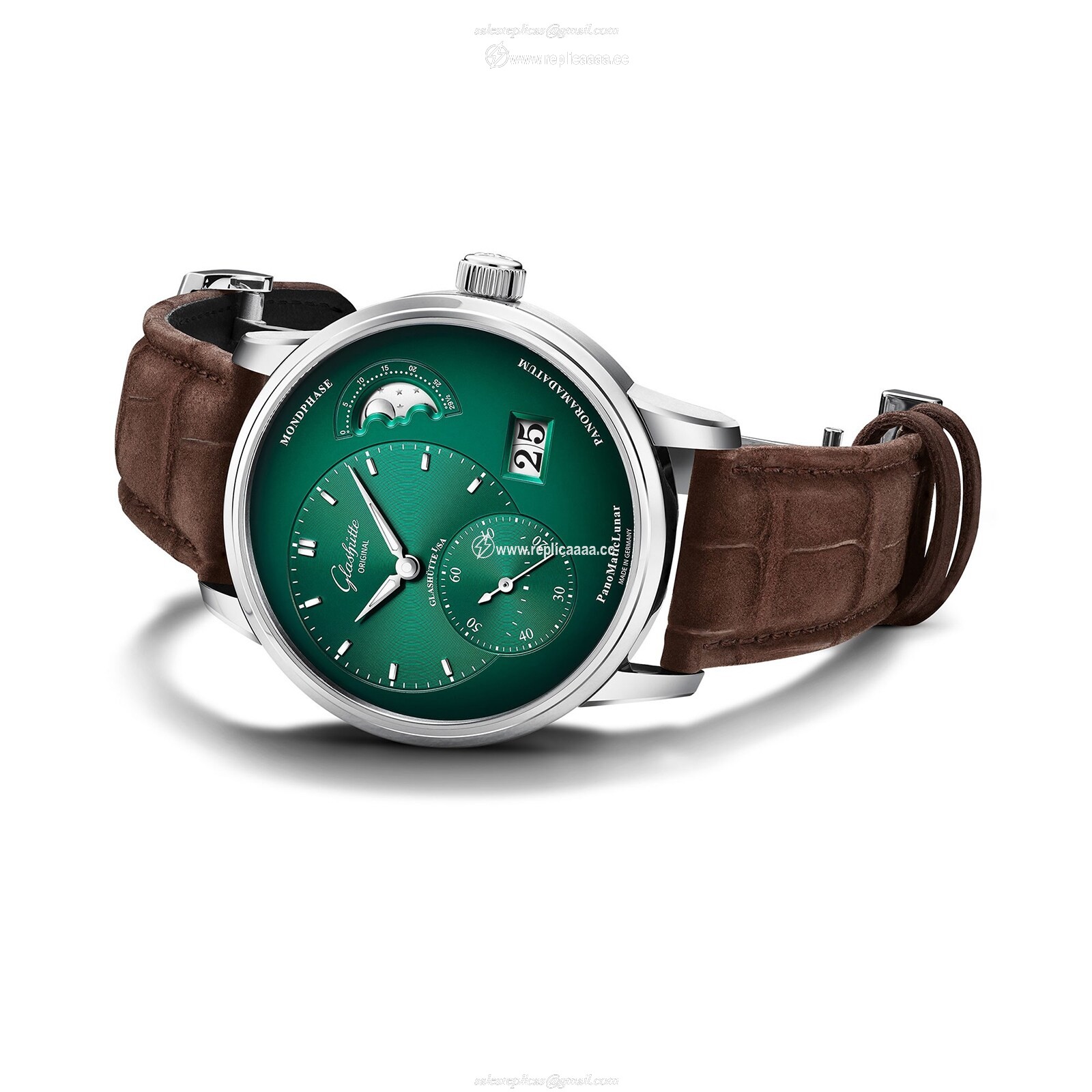 Replica Glashutte Original PanoMaticLunar 40mm Mens details 1-90-02-13-32-31