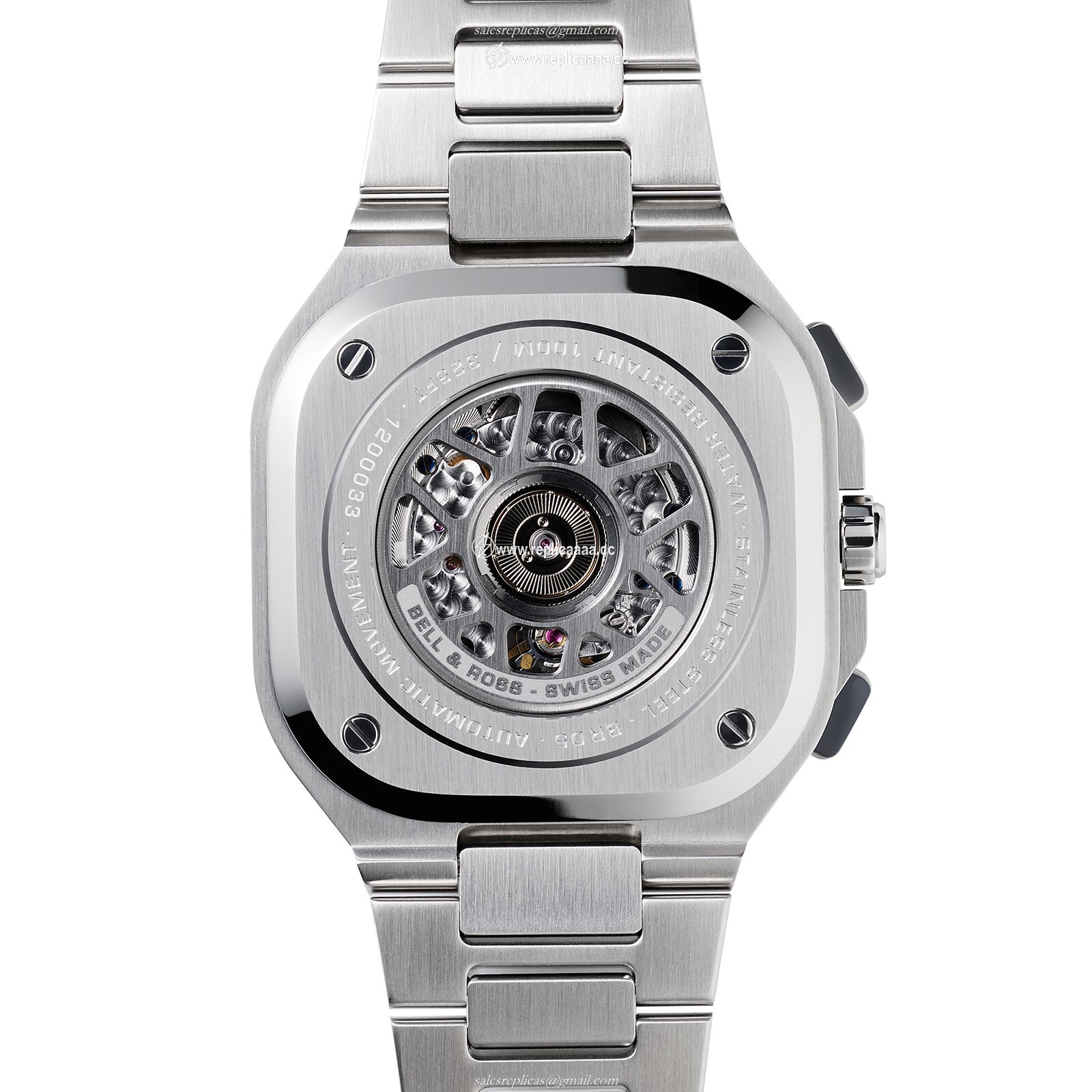 Replica Bell & Ross BR 05 CHRONO BLUE STEEL 42mm BR05C-BLU-ST/SST 2 Replica Bell & Ross BR 05 CHRONO BLUE STEEL 42mm BR05C-BLU-ST/SST
