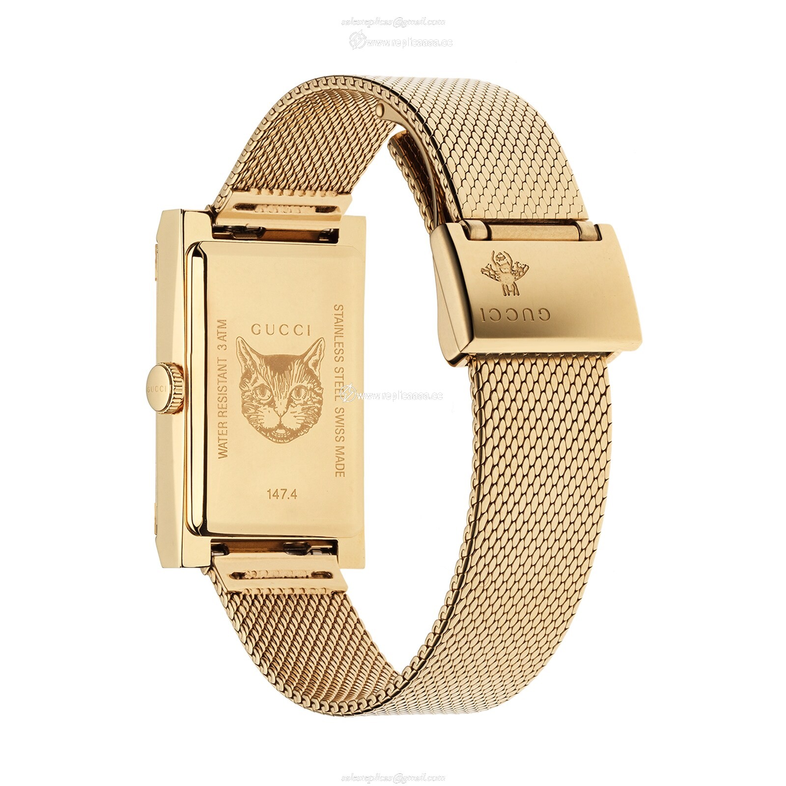 Replica Gucci G-Frame details 21x34mm YA147410