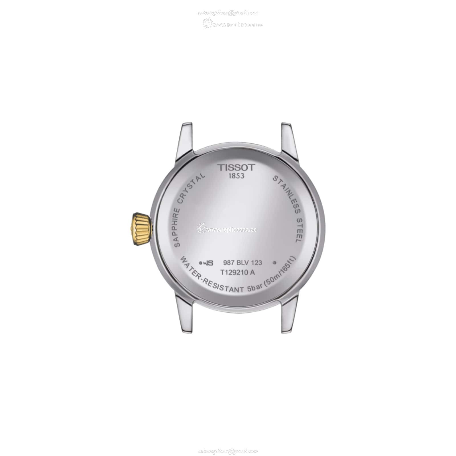 Replica Tissot T-Classic Dream Lady 28mm Ladies details T1292102203100