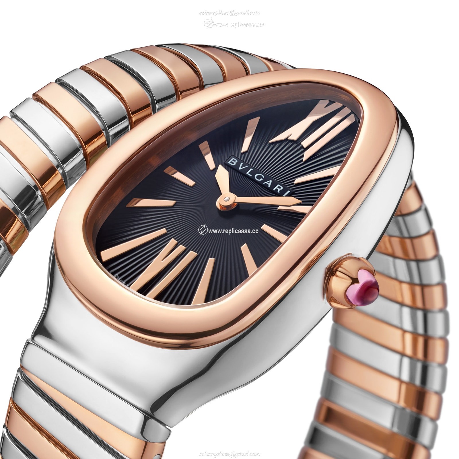 Replica Bvlgari Serpenti Tubogas details 102123