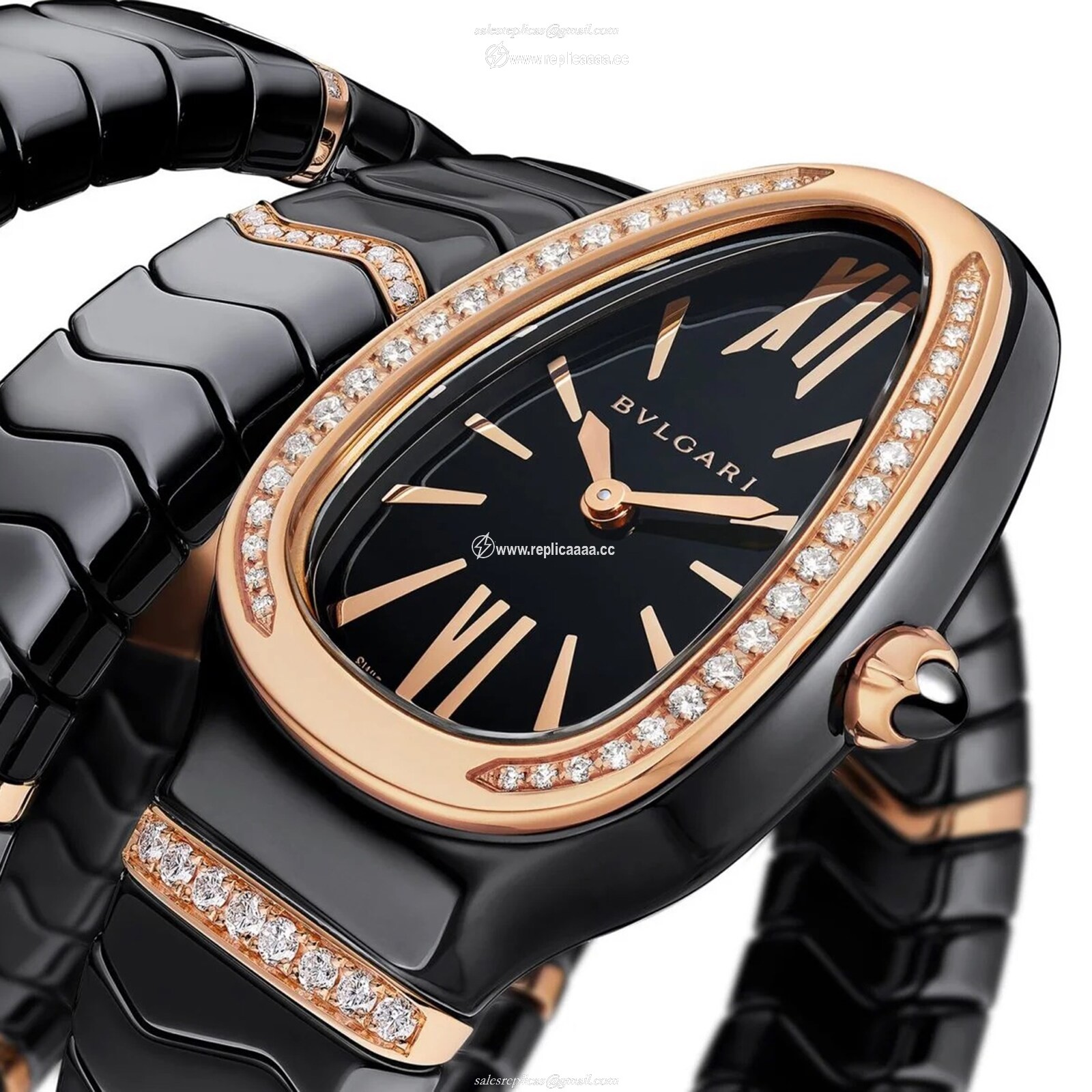 Replica Bvlgari Serpenti Spiga details 103199