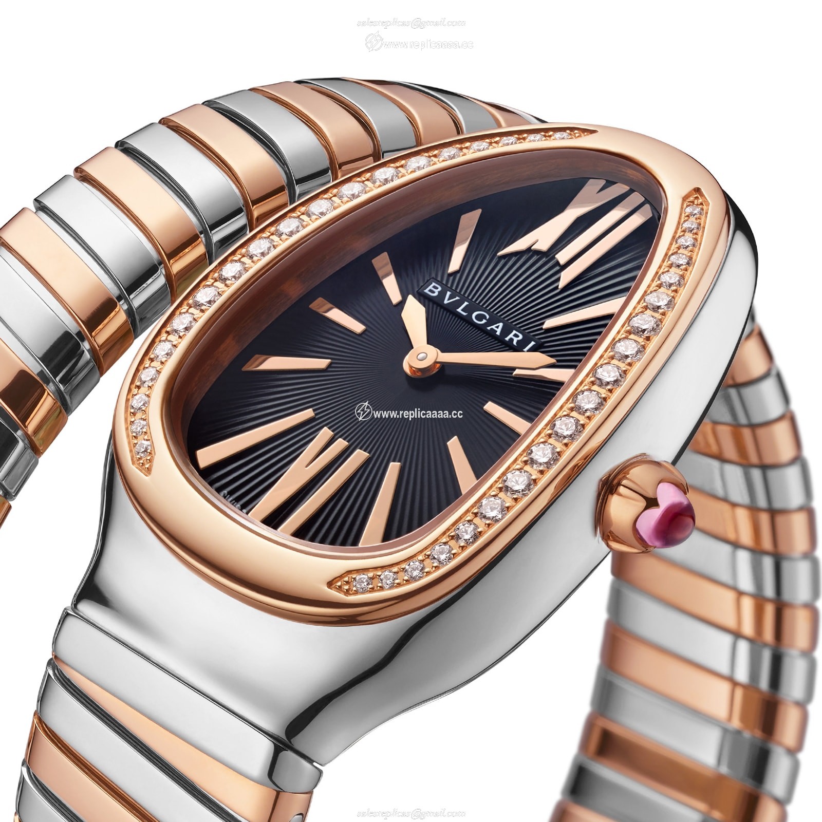 Replica Bvlgari Serpenti Tubogas details 102098