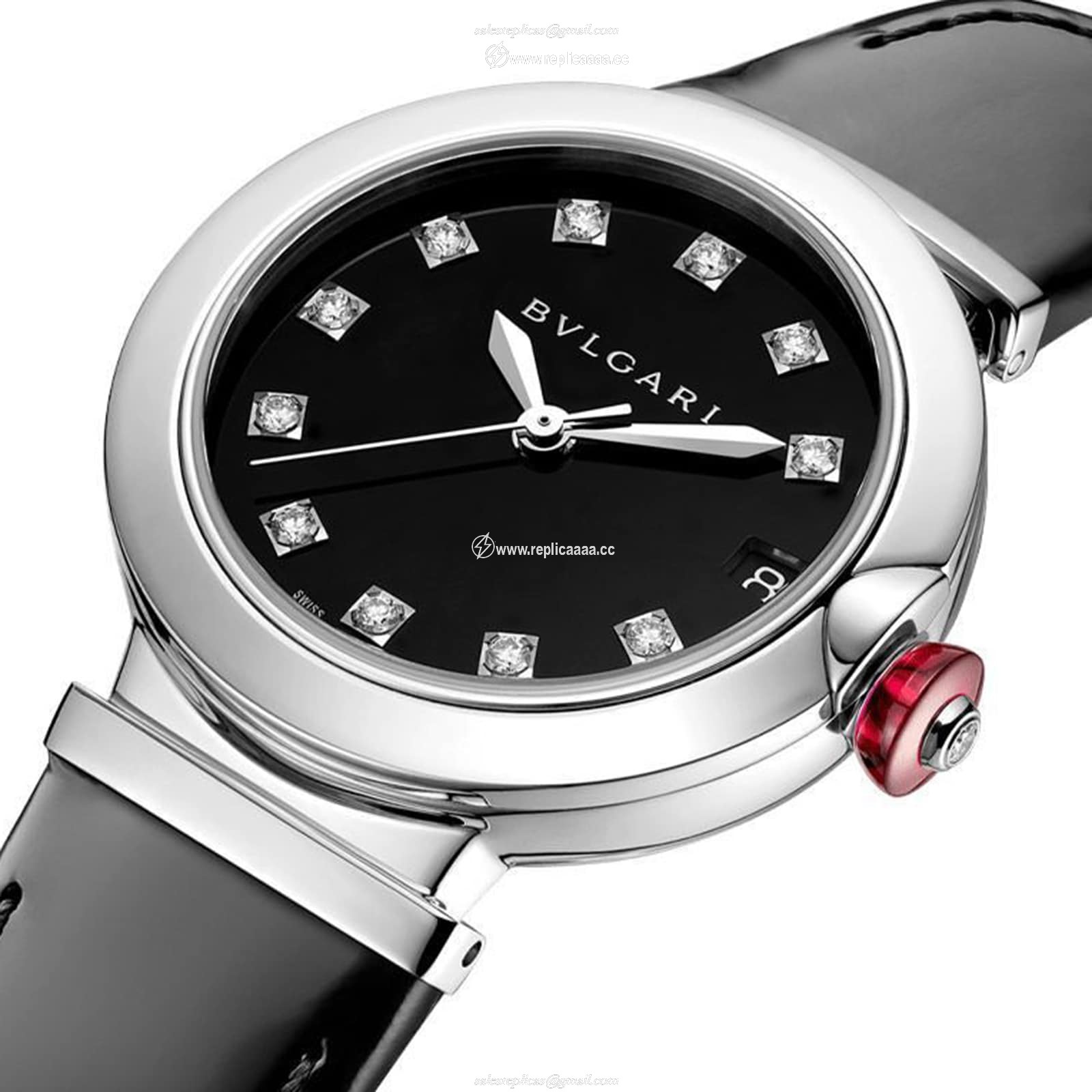 Replica Bvlgari Lvcea 33mm Ladies details 103503