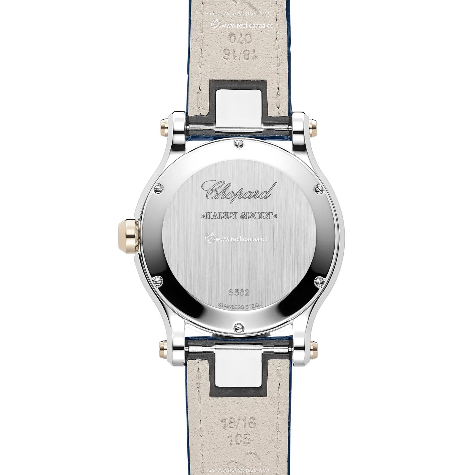Replica Chopard Happy Sport 36mm Ladies details 278582-6012