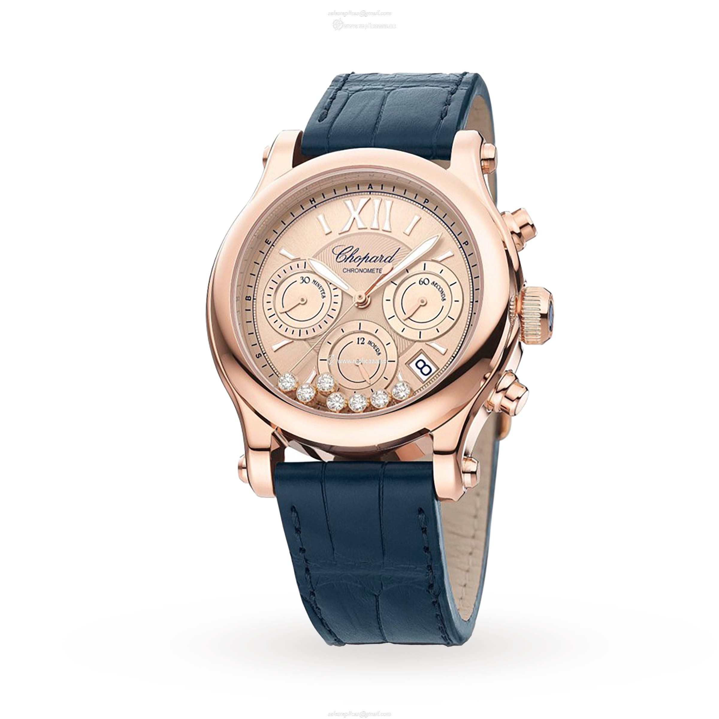 Replica Chopard Happy Sport 40mm Ladies details 274653-5001