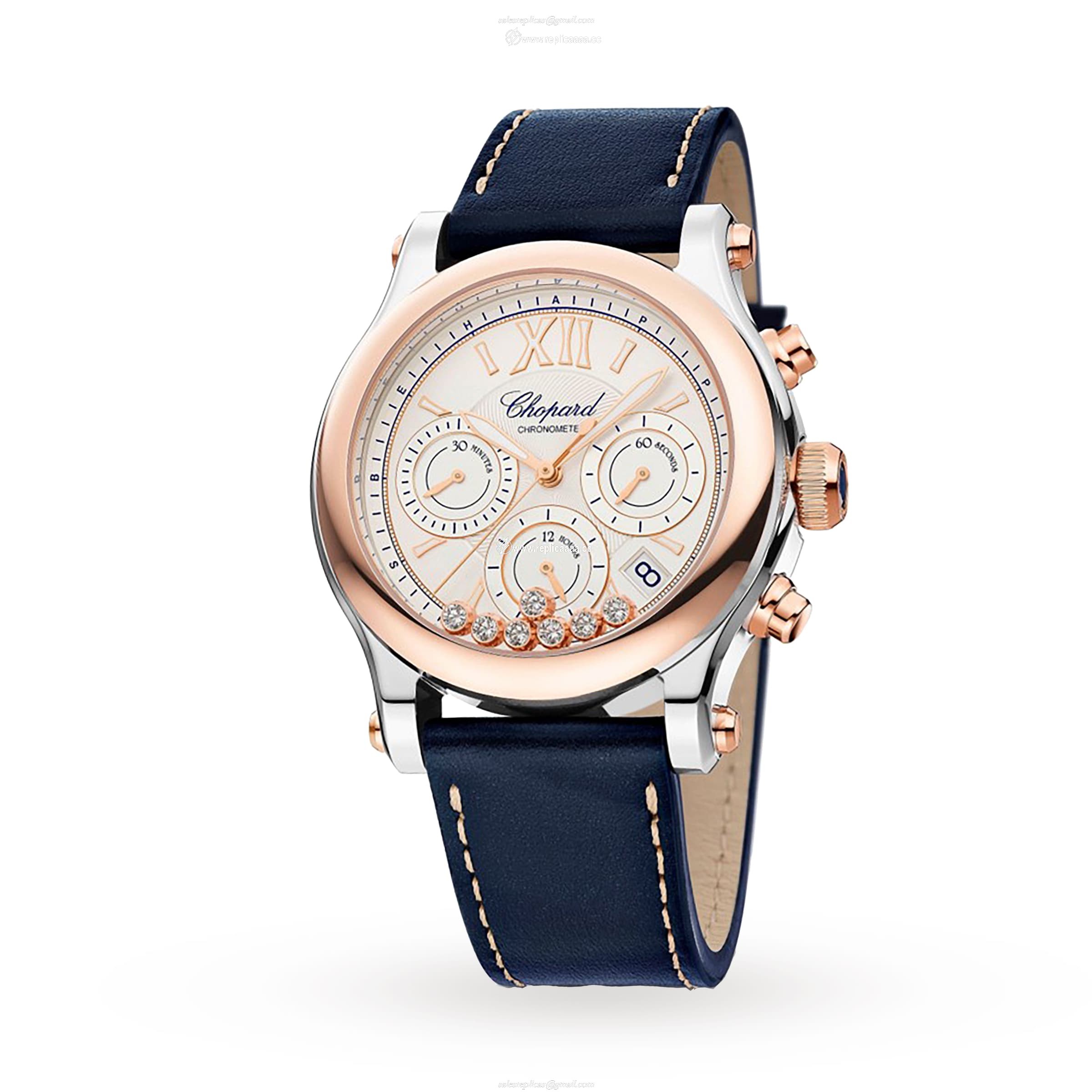Replica Chopard Happy Sport 40mm Ladies details 278615-6001