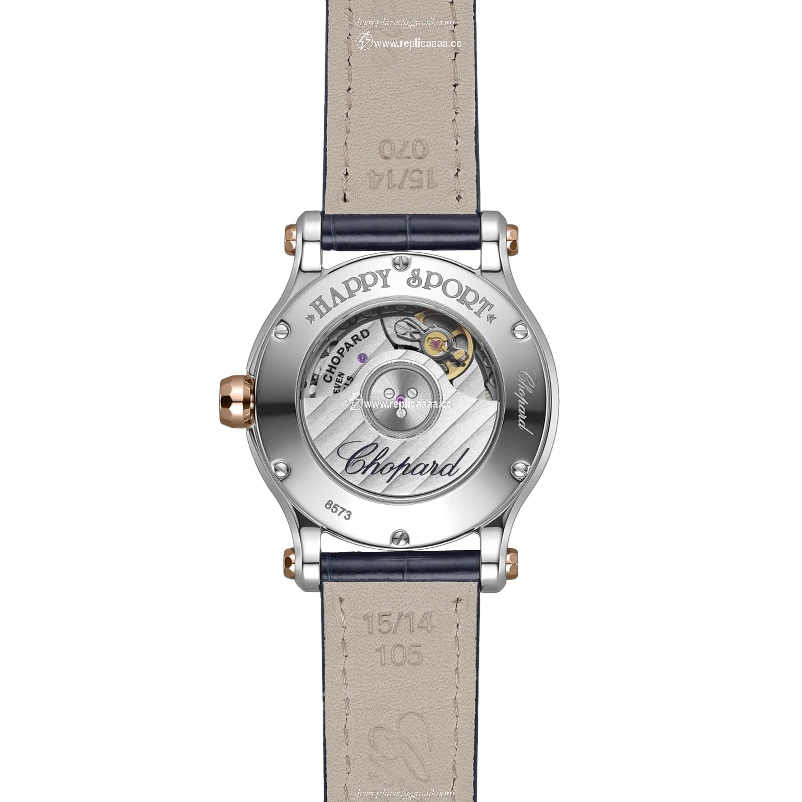 Replica Chopard Happy Sport Sun Moon and Stars 30mm 278573-6027