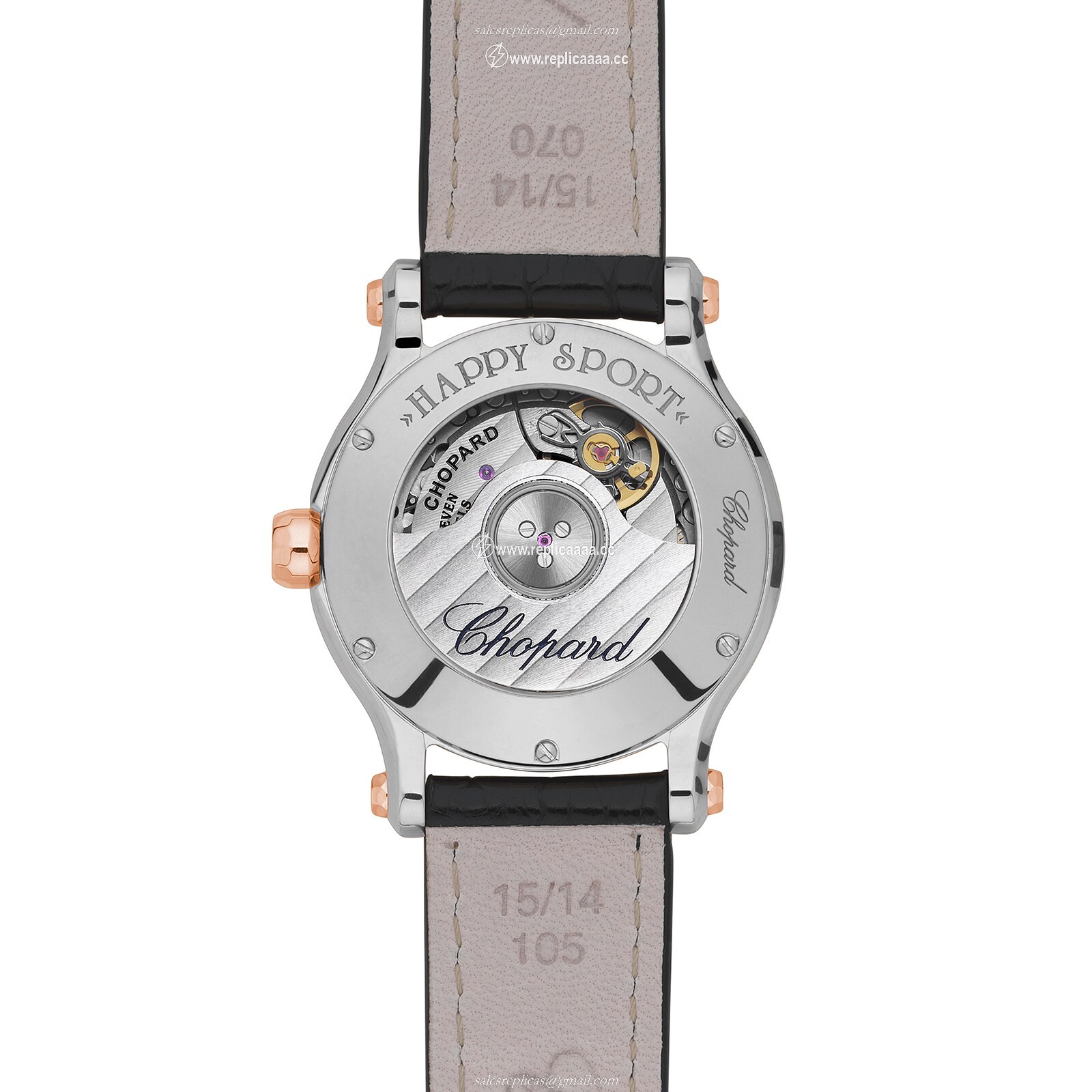 Replica Chopard Happy Sport Automatic 30mm Ladies details 278573-6013