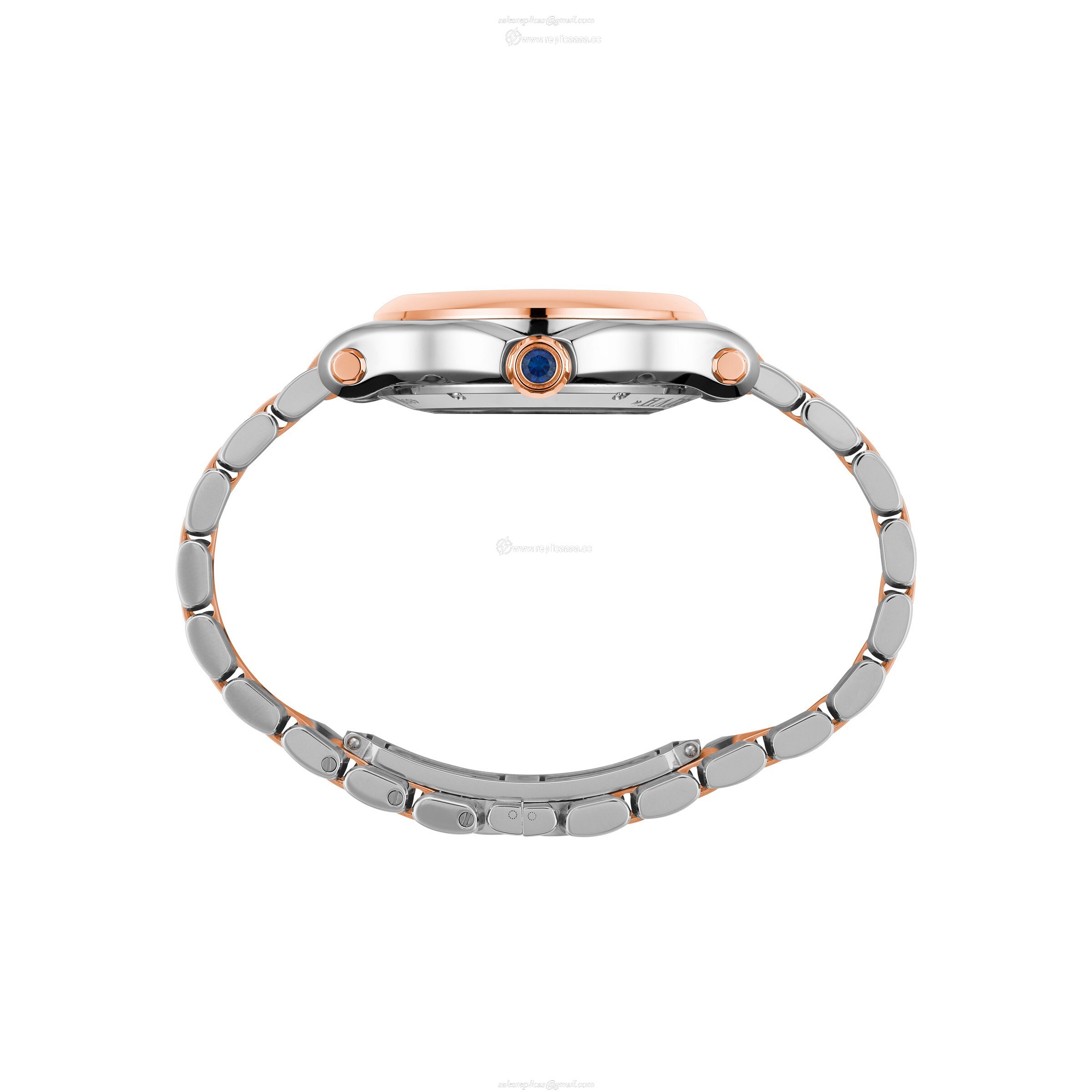 Replica Chopard Happy Sport 36mm Automatic 18ct Rose Gold Stainless Steel and Diamond Ladies details 278559-6009 2 Replica Chopard Happy Sport 36mm Automatic 18ct Rose Gold Stainless Steel and Diamond Ladies details 278559-6009