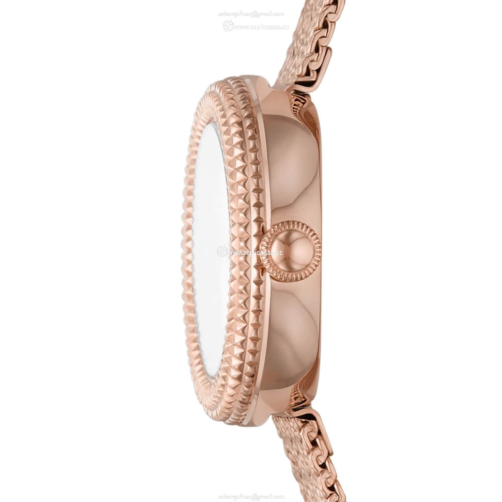 Replica Emporio Armani Rossa 26mm Ladies details White Mother Of Pearl AR11416