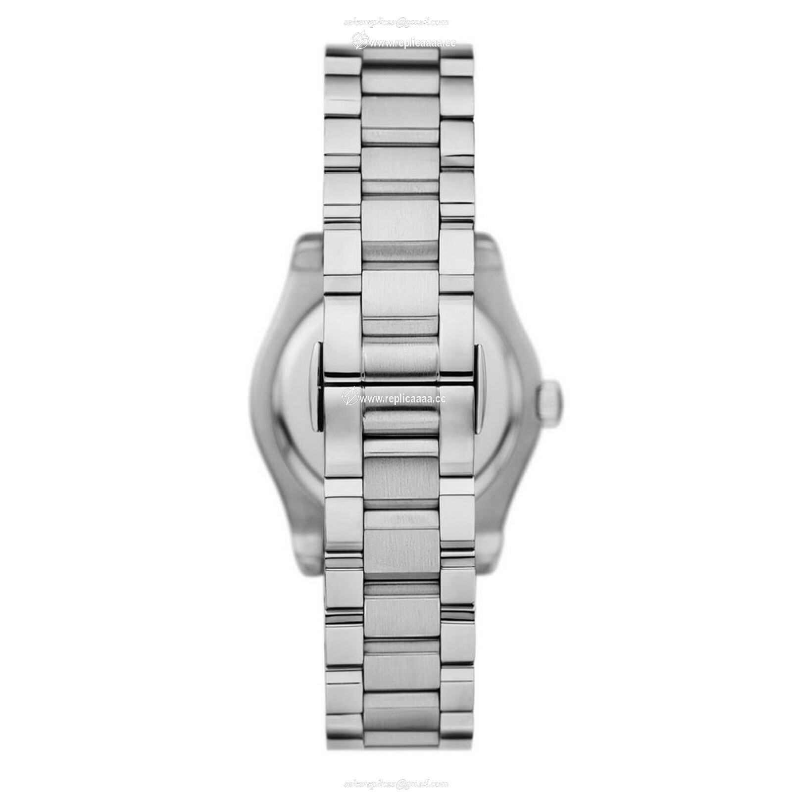 Replica Emporio Armani Federico Ladies details 32mm White Mother Of Pearl AR11557