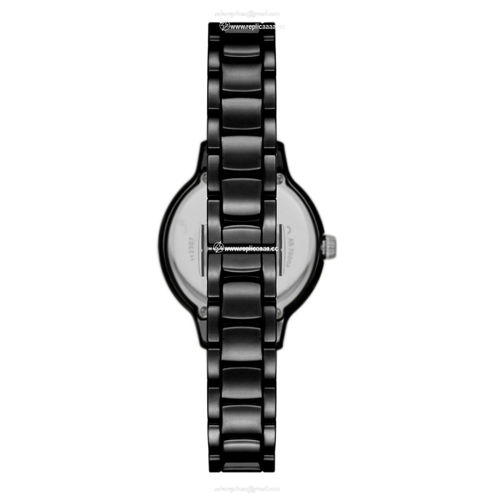 Replica Emporio Armani Leo Ladies details 32mm Black AR70008 2 Replica Emporio Armani Leo Ladies details 32mm Black AR70008