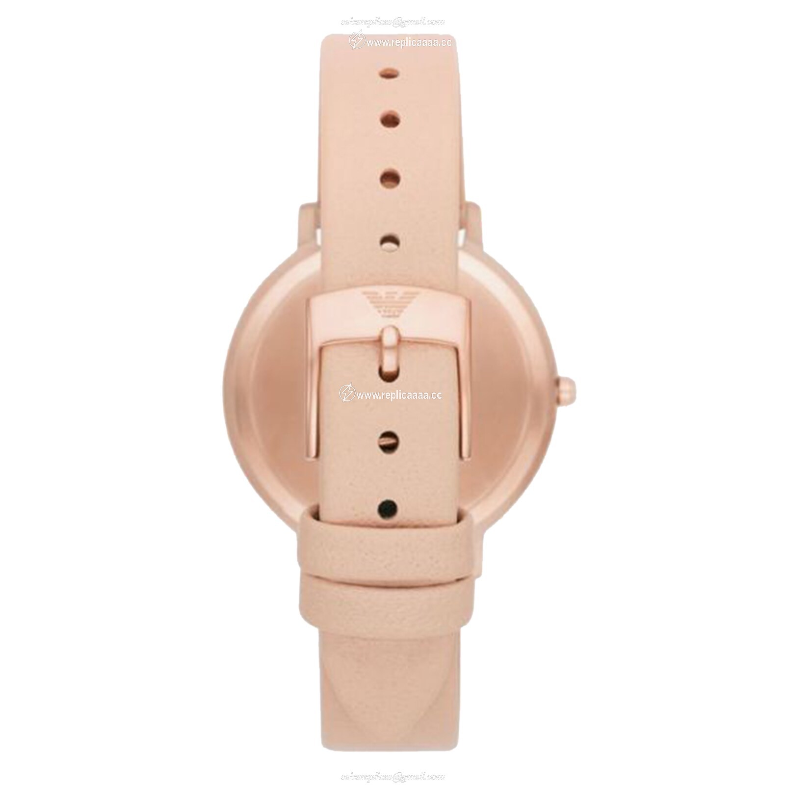 Replica Emporio Armani Kappa Ladies details 32mm Silver AR80058