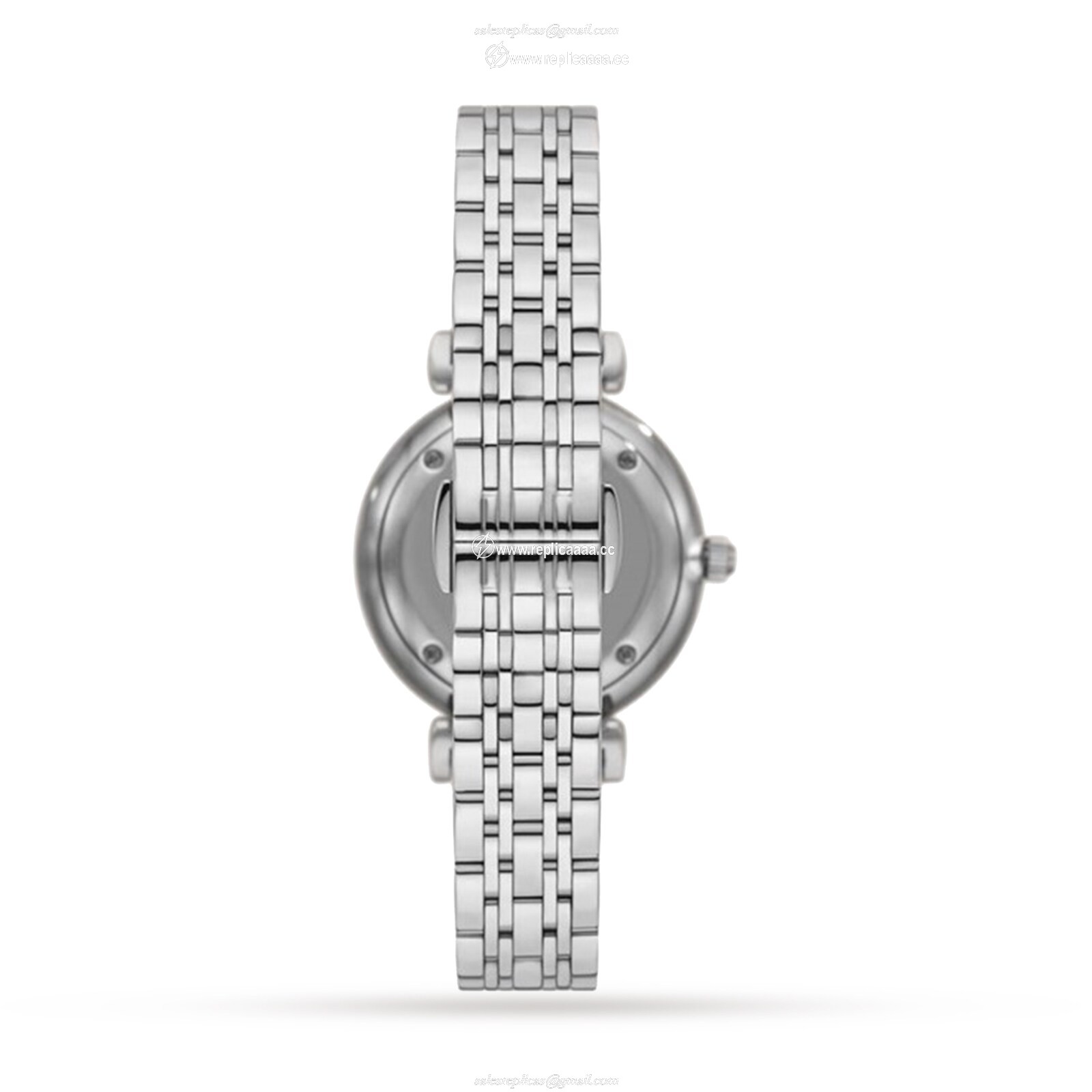 Replica Emporio Armani Gianni T-Bar 32mm Ladies details AR11445