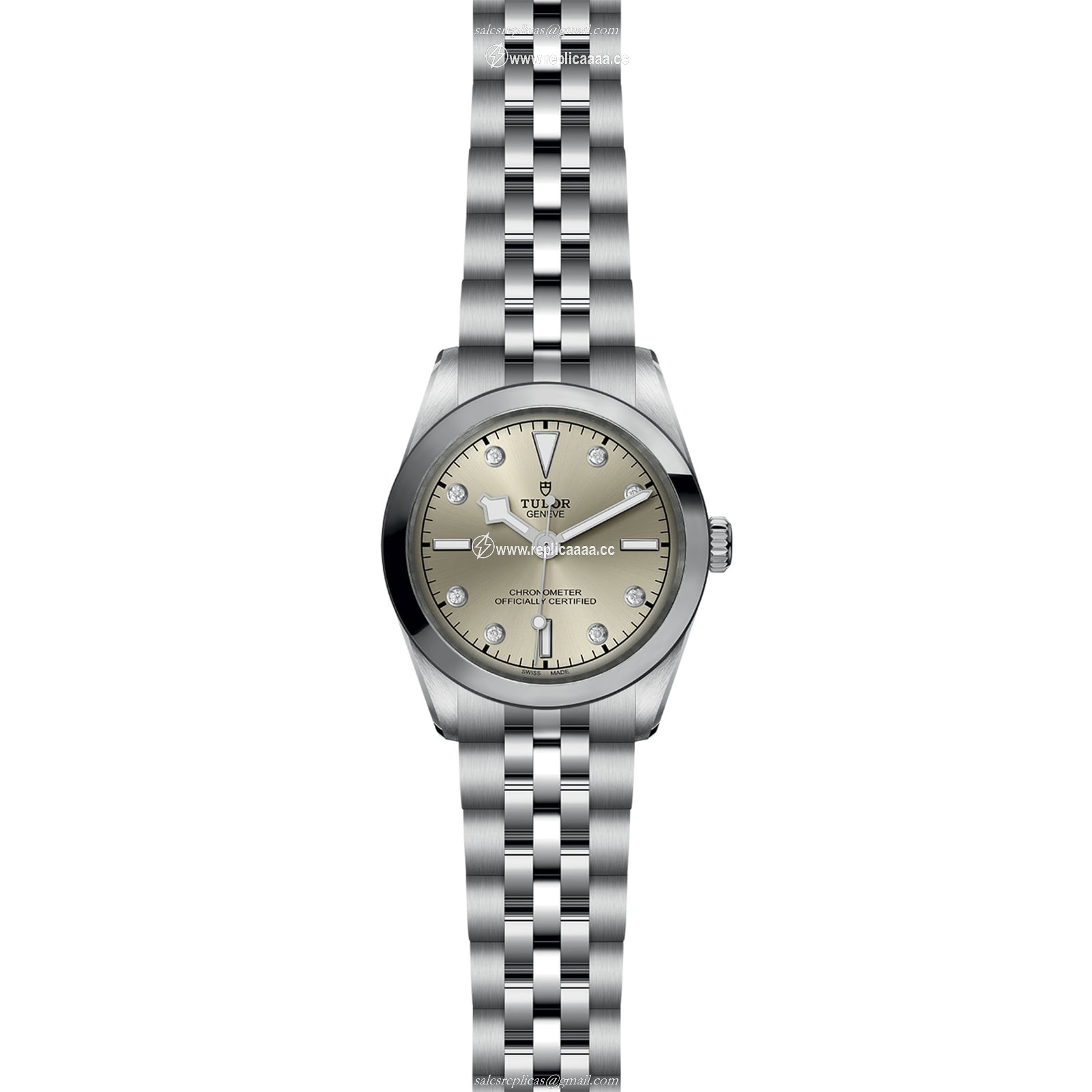 Replica Tudor Black Bay 31Manufacture Calibre MT5201 (COSC) 31mm Steel Case Steel Bracelet M79600-0006