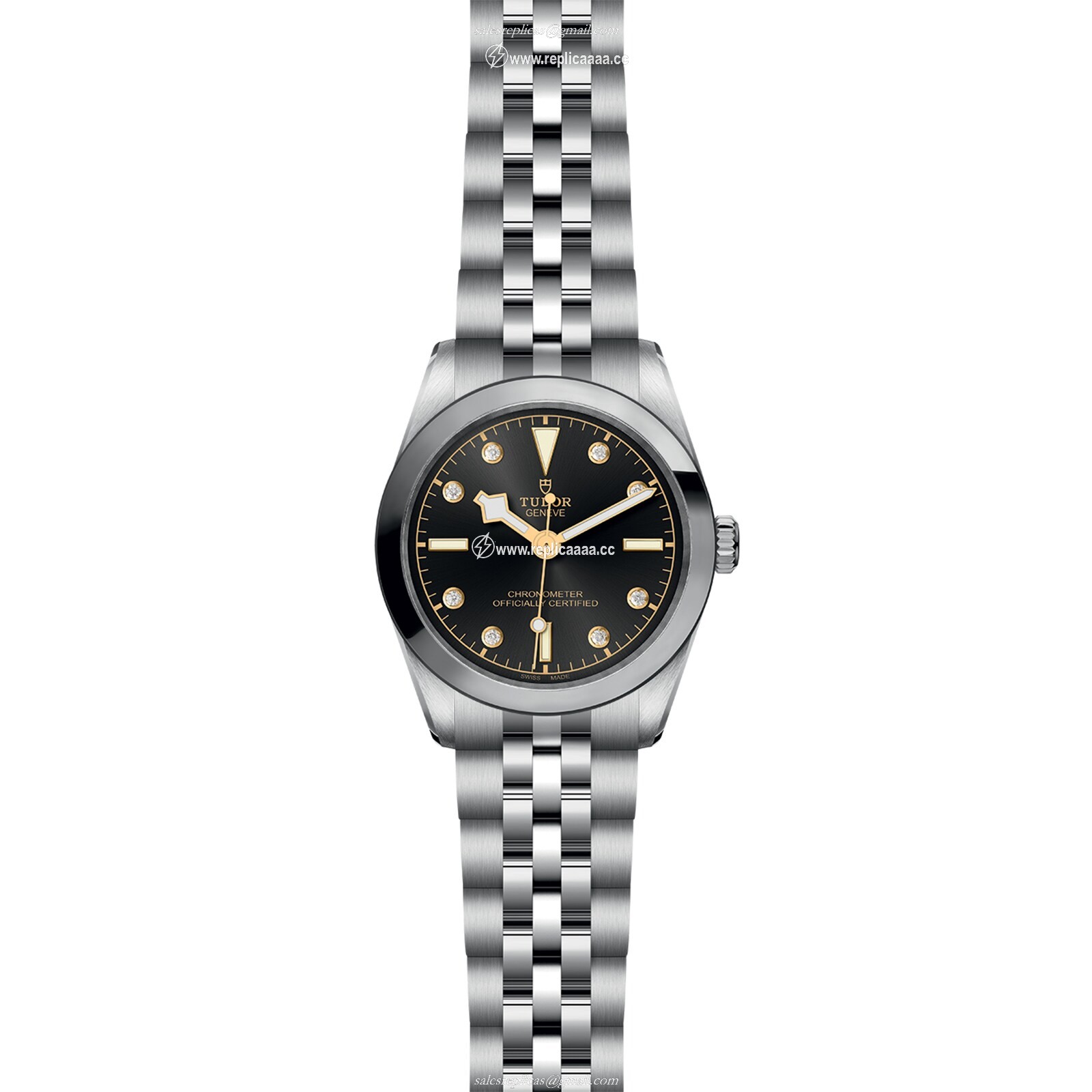 Replica Tudor Black Bay 31 Manufacture Calibre MT5201 (COSC) 31mm Steel Case Steel Bracelet M79600-0004 2 Replica Tudor Black Bay 31 Manufacture Calibre MT5201 (COSC) 31mm Steel Case Steel Bracelet M79600-0004