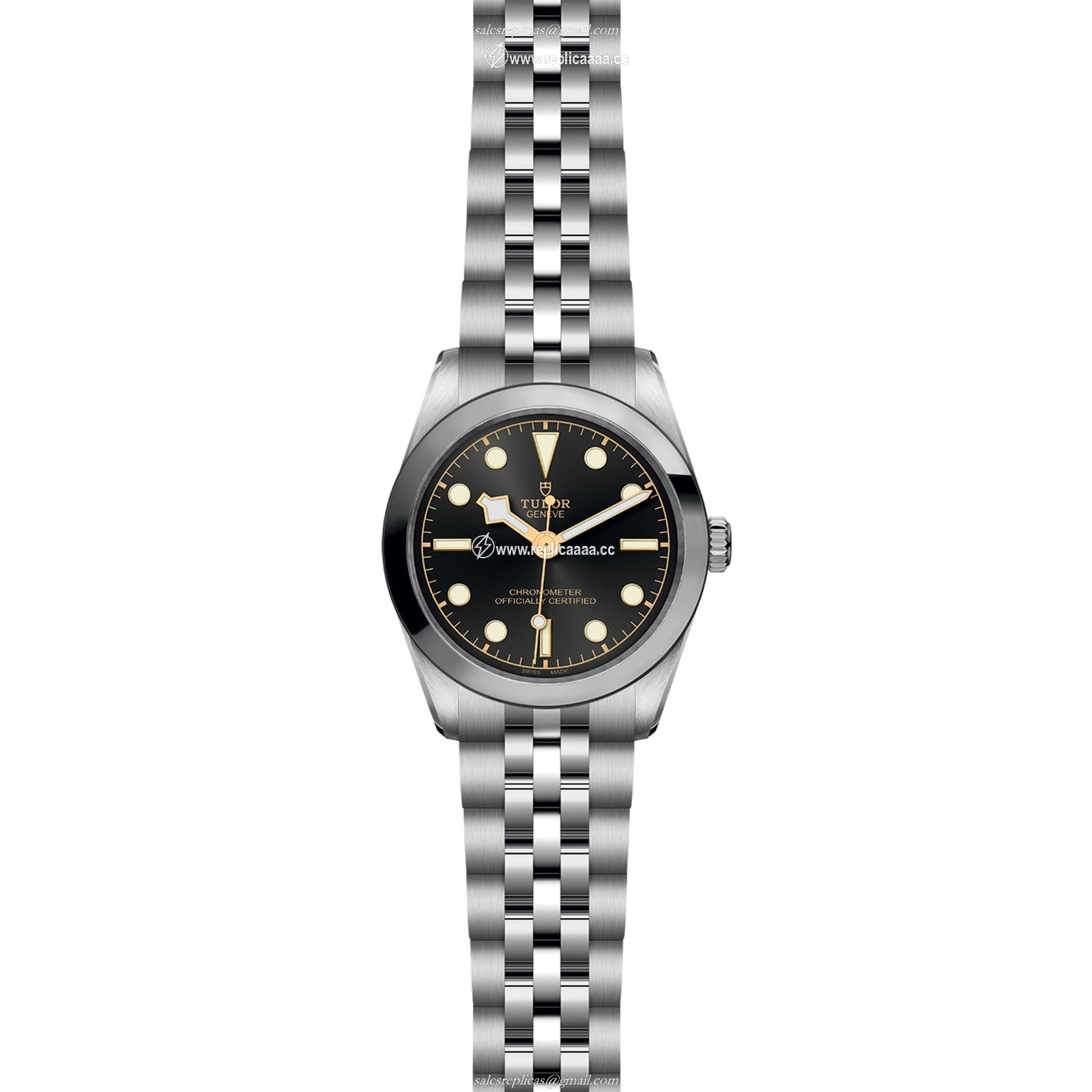 Replica Tudor Black Bay 31 Manufacture Calibre MT5201 (COSC) 31mm Steel Case Steel Bracelet M79600-0001