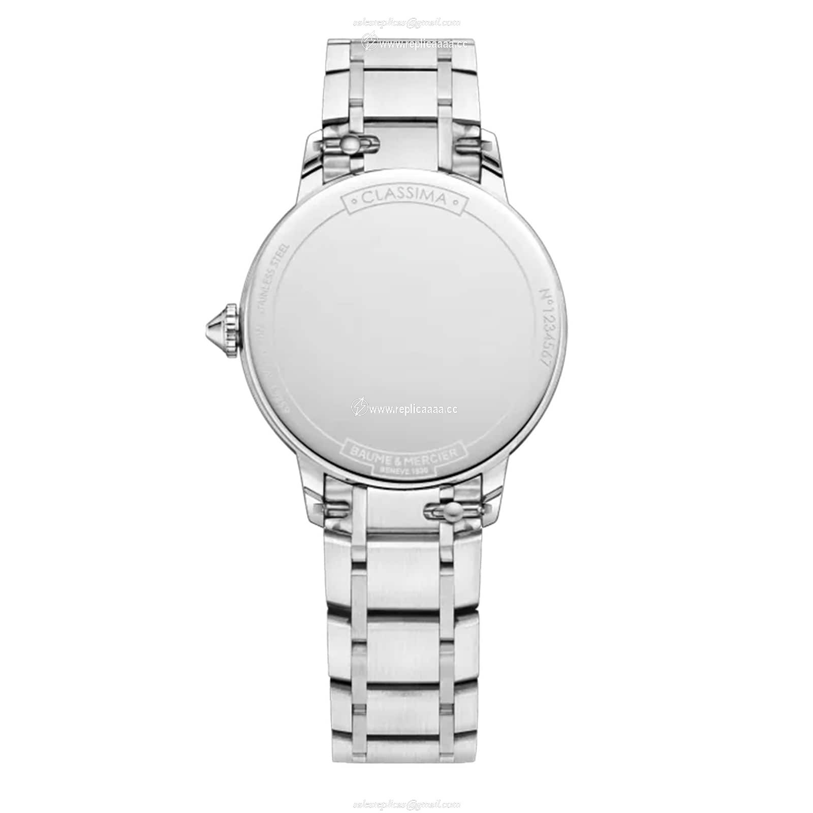 Replica Baume & Mercier Classima 31mm Ladies details - Green M0A10609