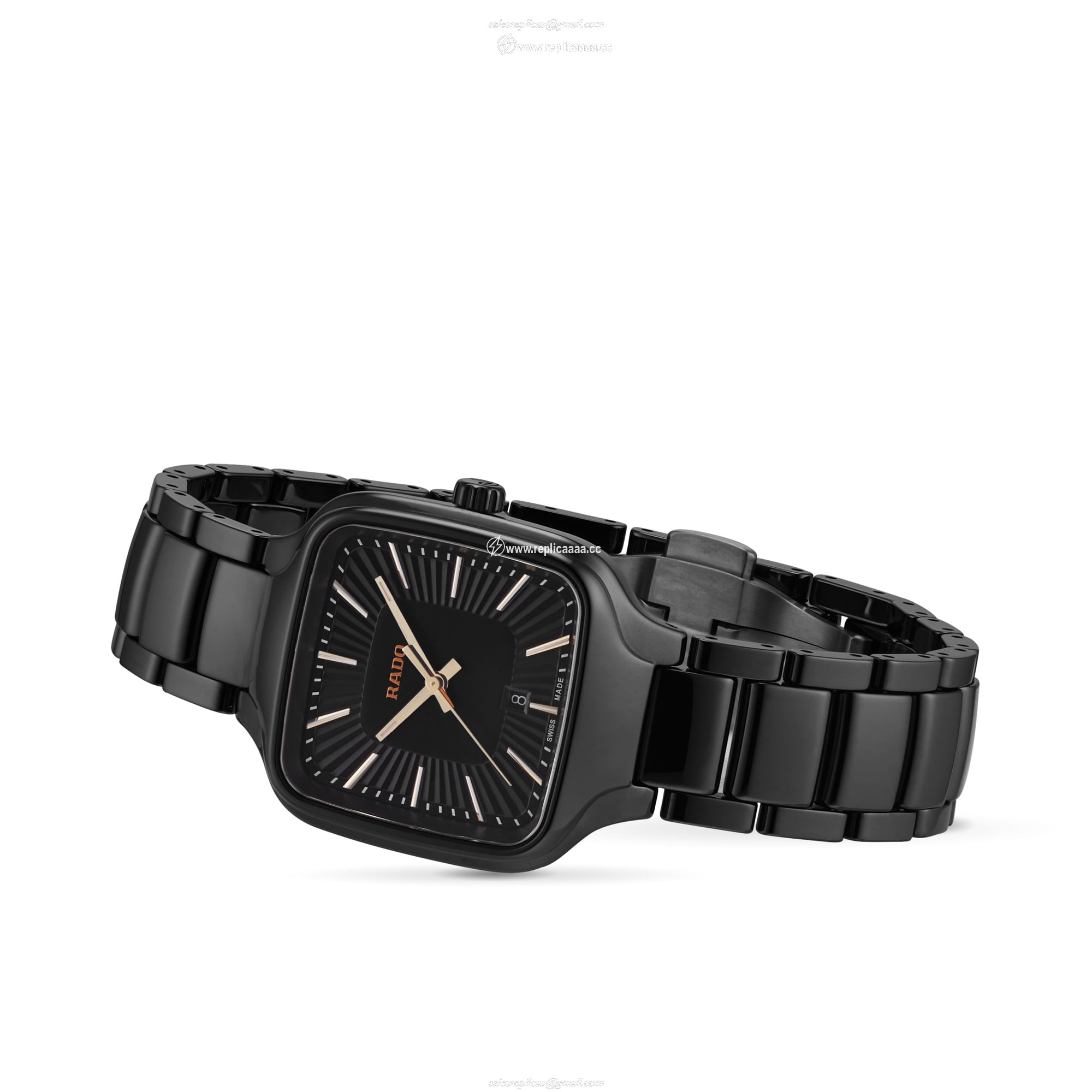 Replica Rado True Square 29.2mm Ladies details Black R27080172 2 Replica Rado True Square 29.2mm Ladies details Black R27080172