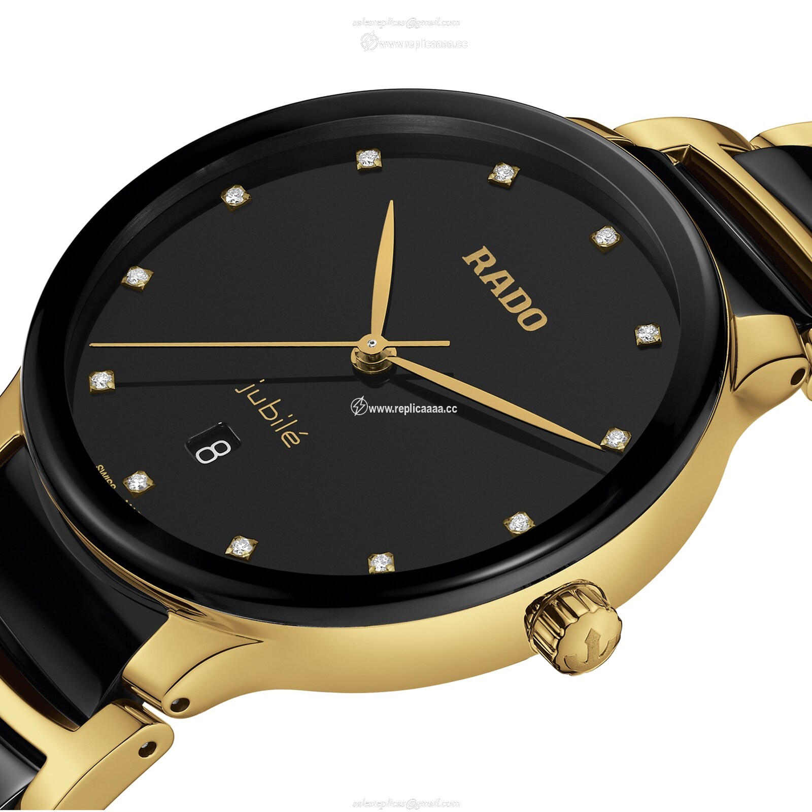 Replica Rado Centrix Diamonds 39.5 mm Quartz Ladies details R30022742 2 Replica Rado Centrix Diamonds 39.5 mm Quartz Ladies details R30022742