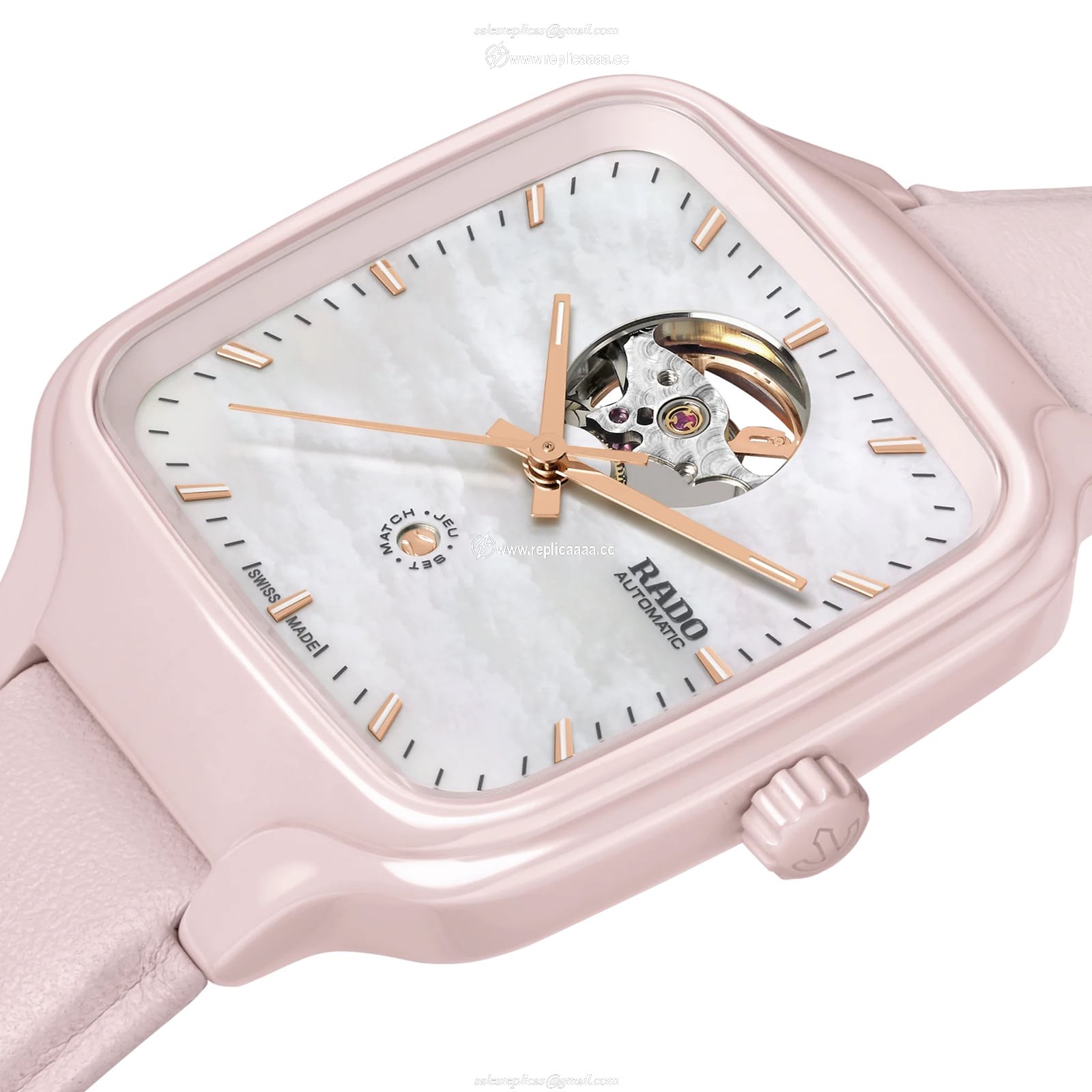 Replica Rado True Square X Ash Barty Limited Edition 38mm Ladies details R27123905 2 Replica Rado True Square X Ash Barty Limited Edition 38mm Ladies details R27123905