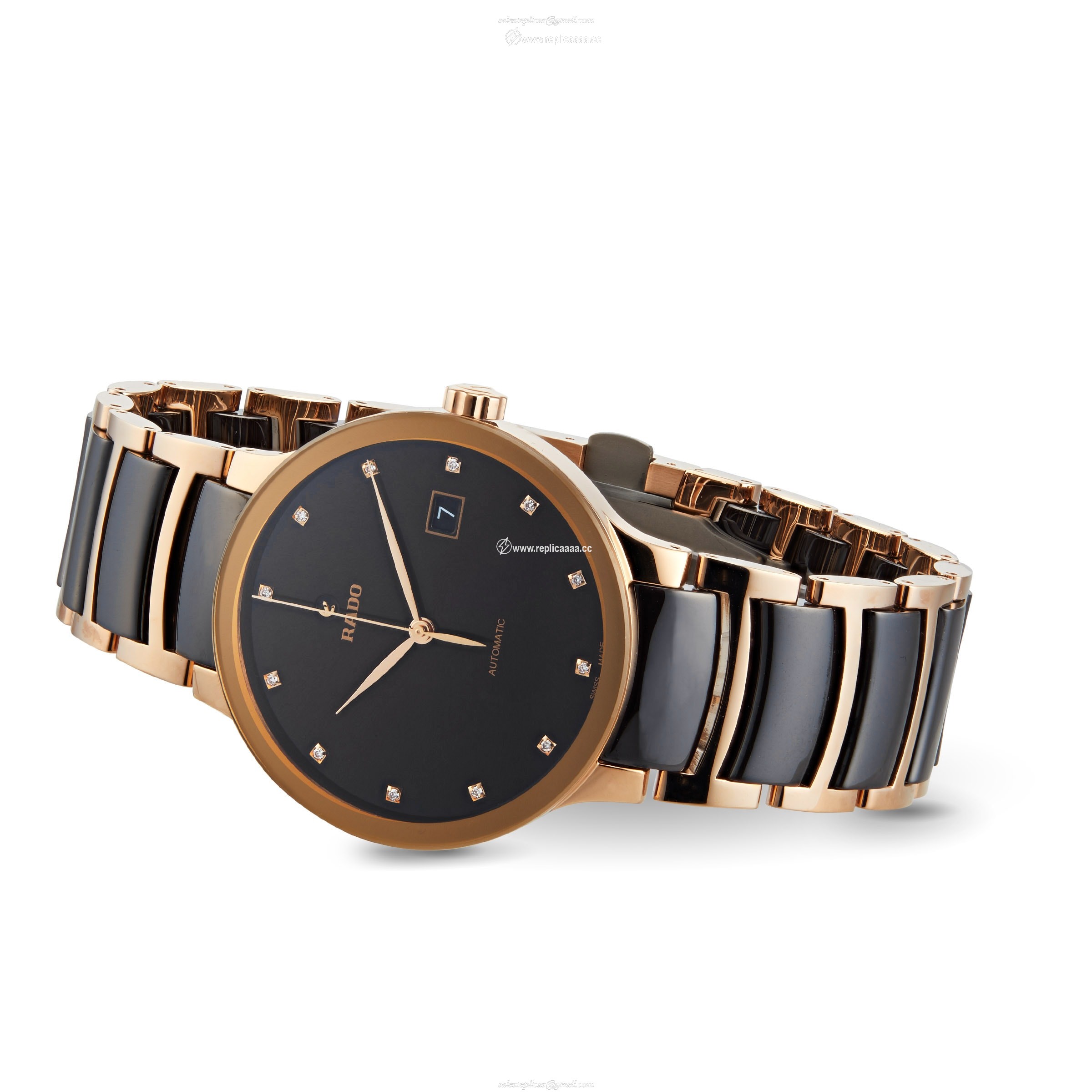 Replica Rado Centrix 38mm Unisex details R30036752