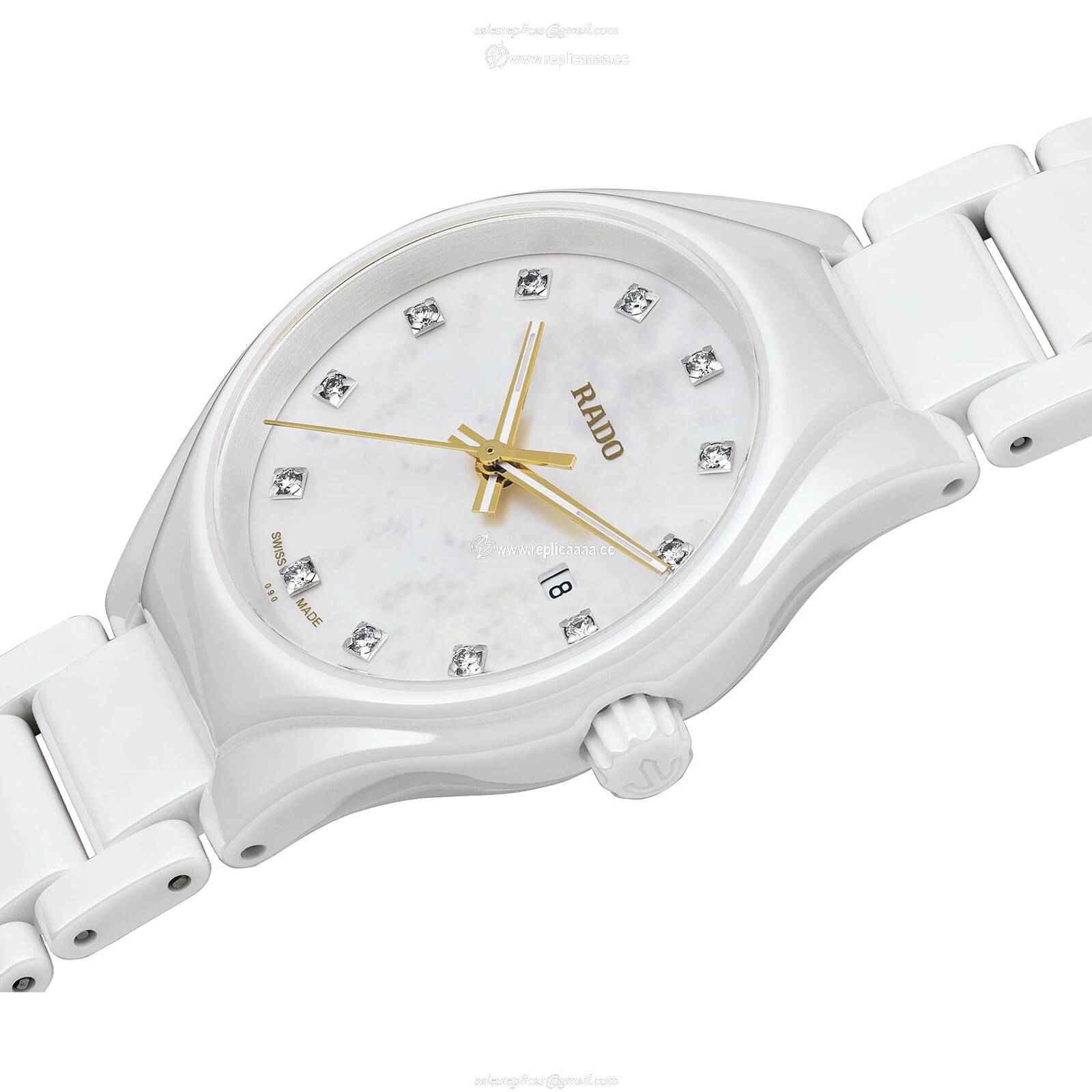 Replica Rado True Diamonds 30mm Ladies details R27061902