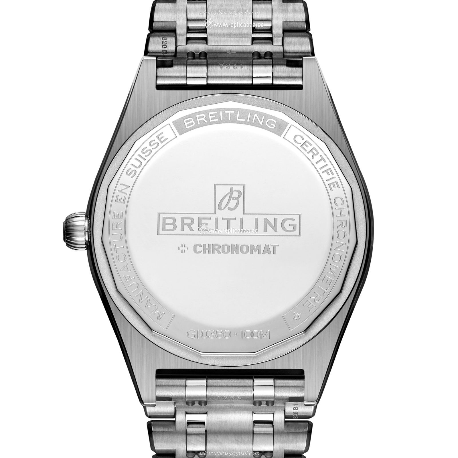 Replica Breitling Chronomat Automatic 36 South Sea Pink Stainless Steel Bracelet Ladies details G10380BB1K1G1 2 Replica Breitling Chronomat Automatic 36 South Sea Pink Stainless Steel Bracelet Ladies details G10380BB1K1G1