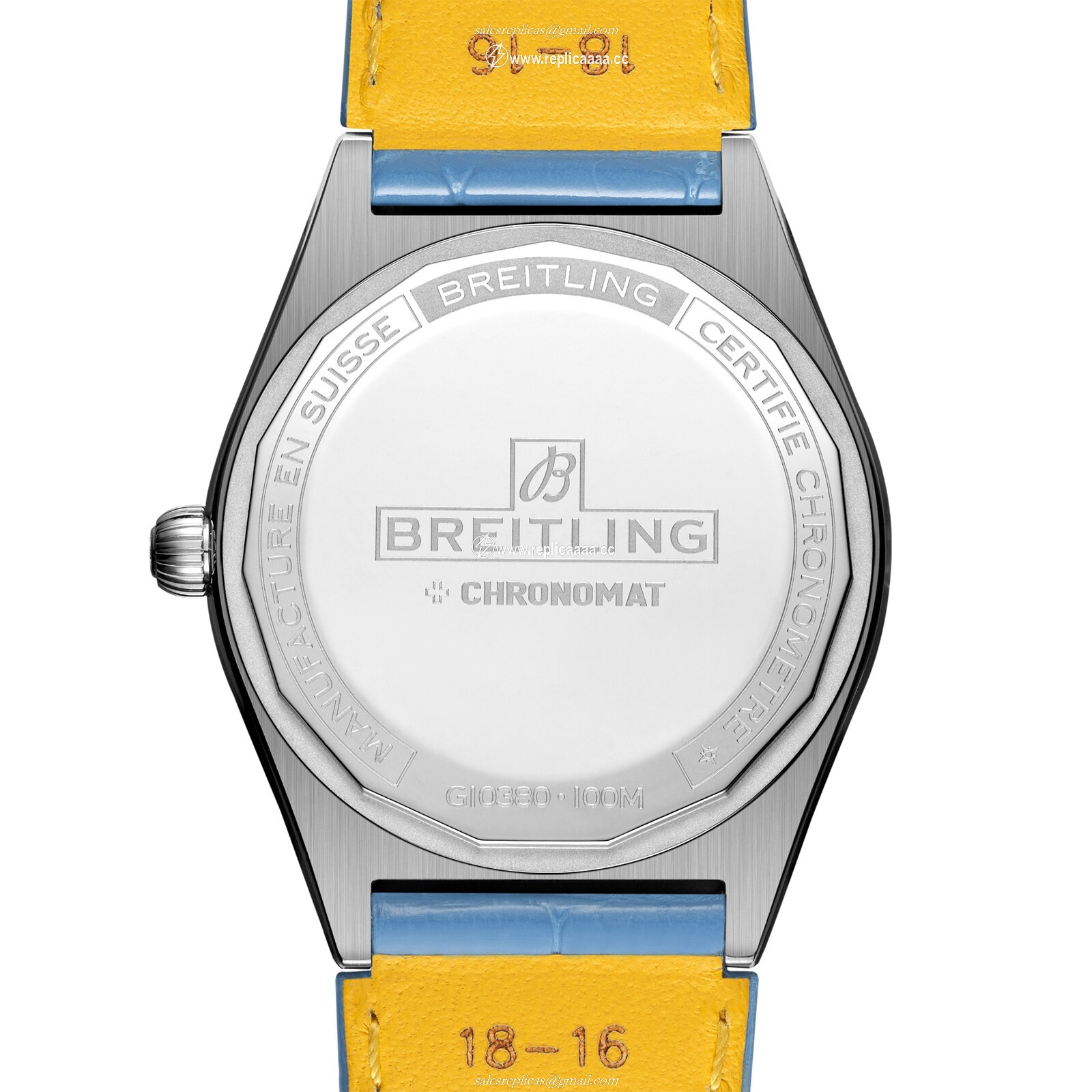 Replica Breitling Chronomat Automatic 36 South Sea Ice Blue Leather Strap Ladies details G10380611C1P1 2 Replica Breitling Chronomat Automatic 36 South Sea Ice Blue Leather Strap Ladies details G10380611C1P1