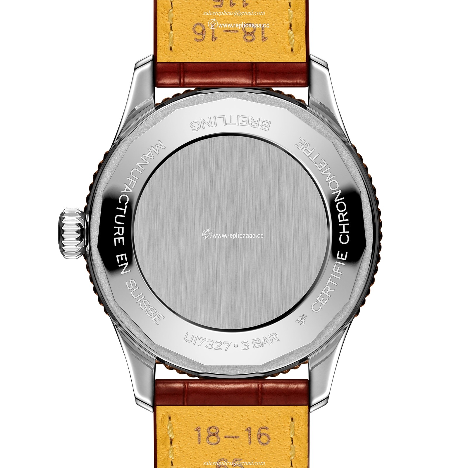 Replica Breitling Navitimer 36mm Ladies details White Mother Of Pearl Alligator U17327211A1P1