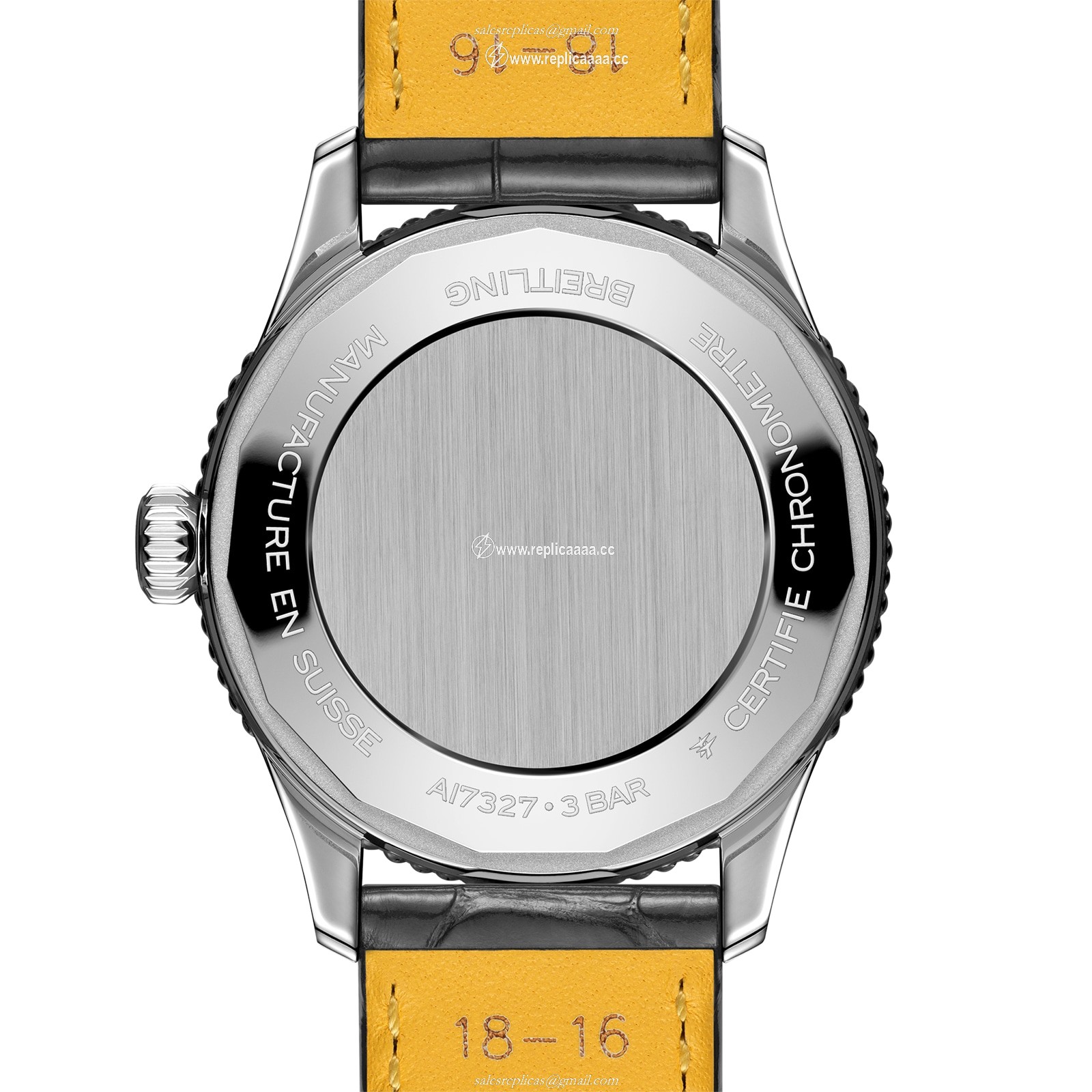 Replica Breitling Navitimer 36mm Ladies details Grey Alligator A17327381B1P1 2 Replica Breitling Navitimer 36mm Ladies details Grey Alligator A17327381B1P1