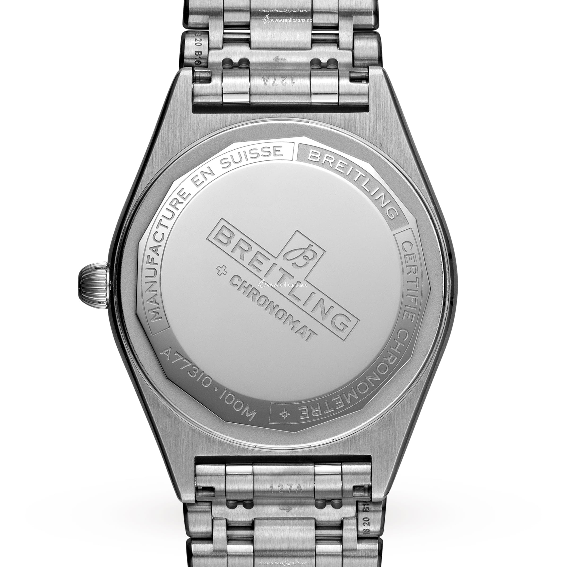Replica Breitling Chronomat 32 Stainless Steel (gem-set) details A77310591A1A1 2 Replica Breitling Chronomat 32 Stainless Steel (gem-set) details A77310591A1A1