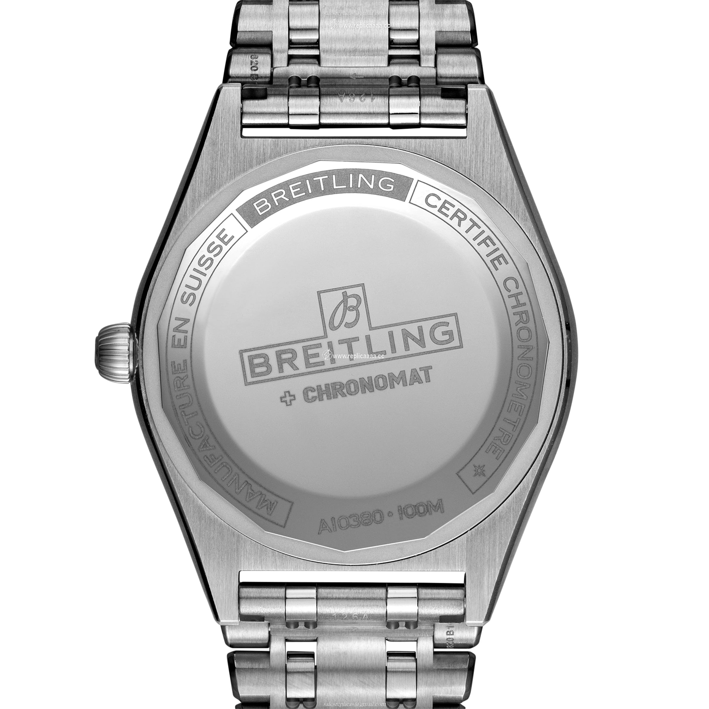Replica Breitling Chronomat Automatic 36 - Mint Green details A10380591L1A1