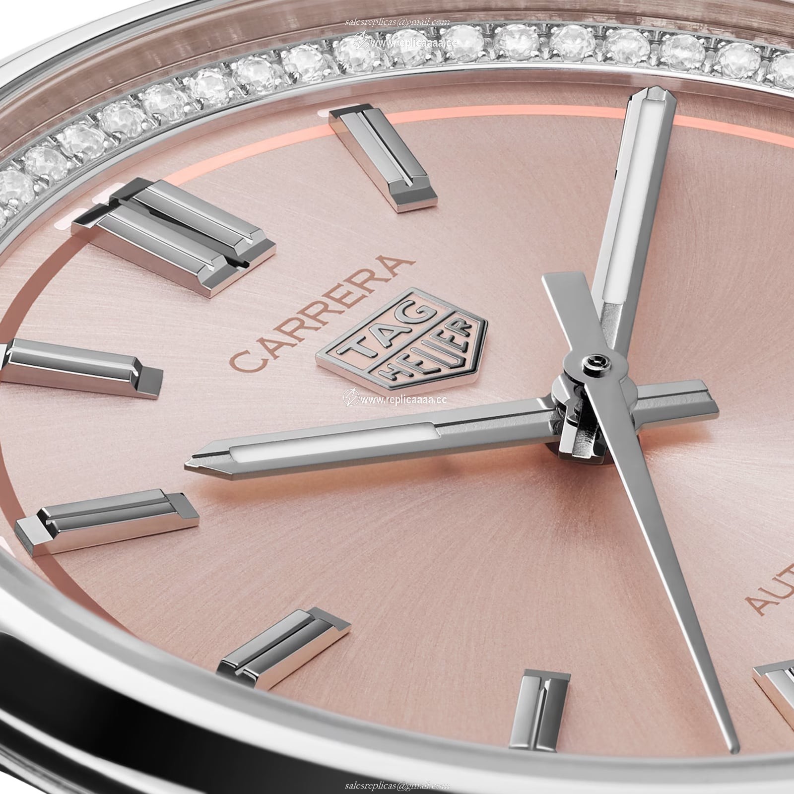 Replica TAG Heuer Carrera 36mm Ladies details Diamonds Pink WBN231A.BA0001 2 Replica TAG Heuer Carrera 36mm Ladies details Diamonds Pink WBN231A.BA0001