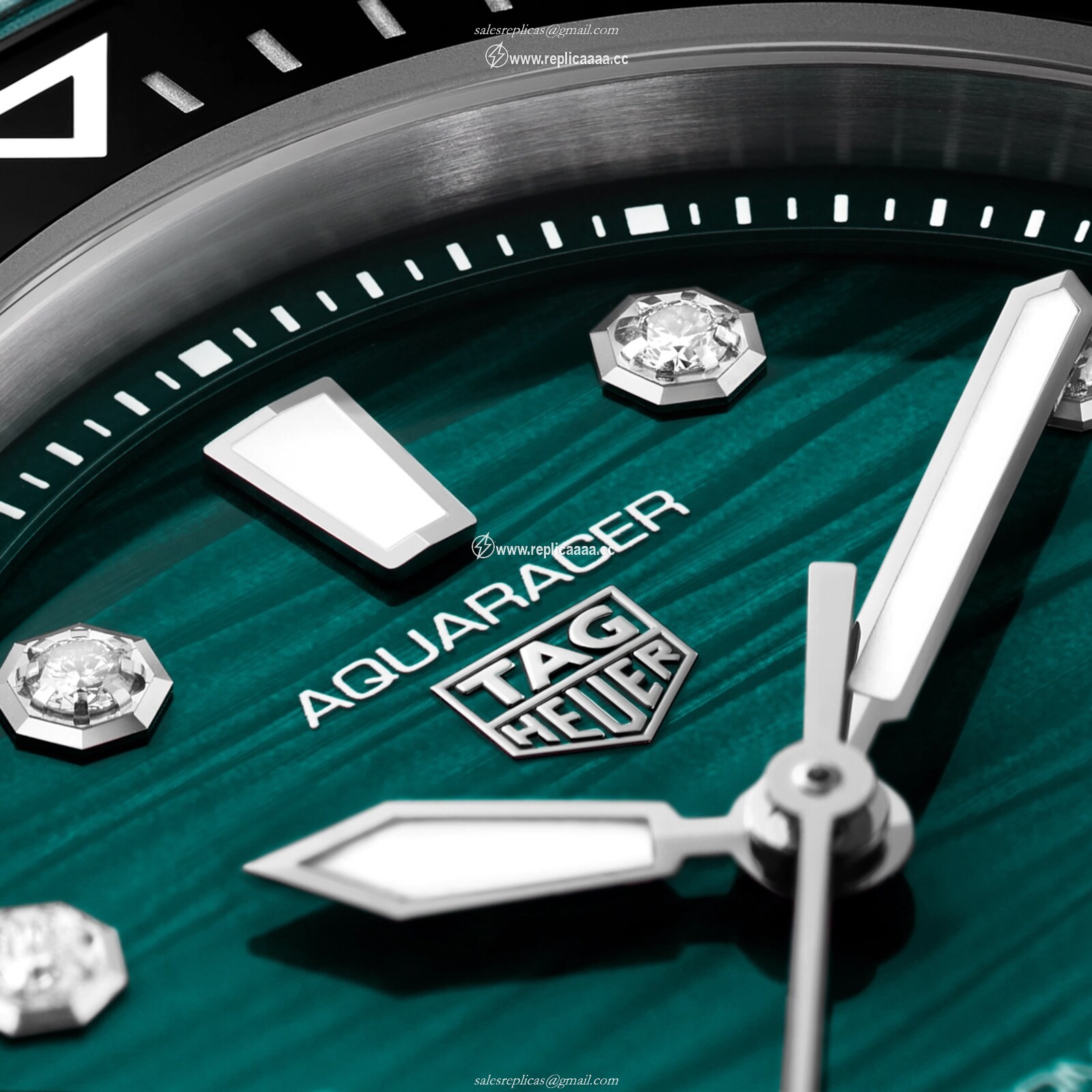 Replica TAG Heuer Aquaracer Professional 300 Date 36mm Ladies details WBP231G.FT6226