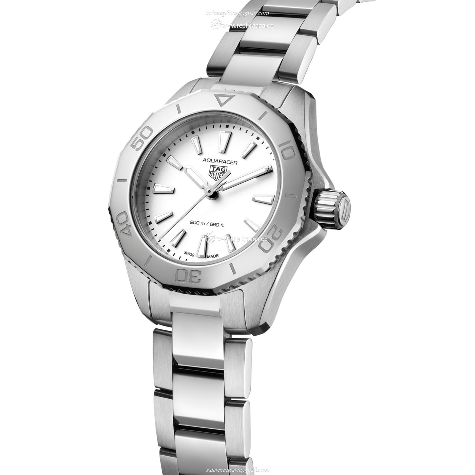 Replica TAG Heuer Aquaracer Professional 200 30mm Ladies details WBP1411.BA0622 2 Replica TAG Heuer Aquaracer Professional 200 30mm Ladies details WBP1411.BA0622