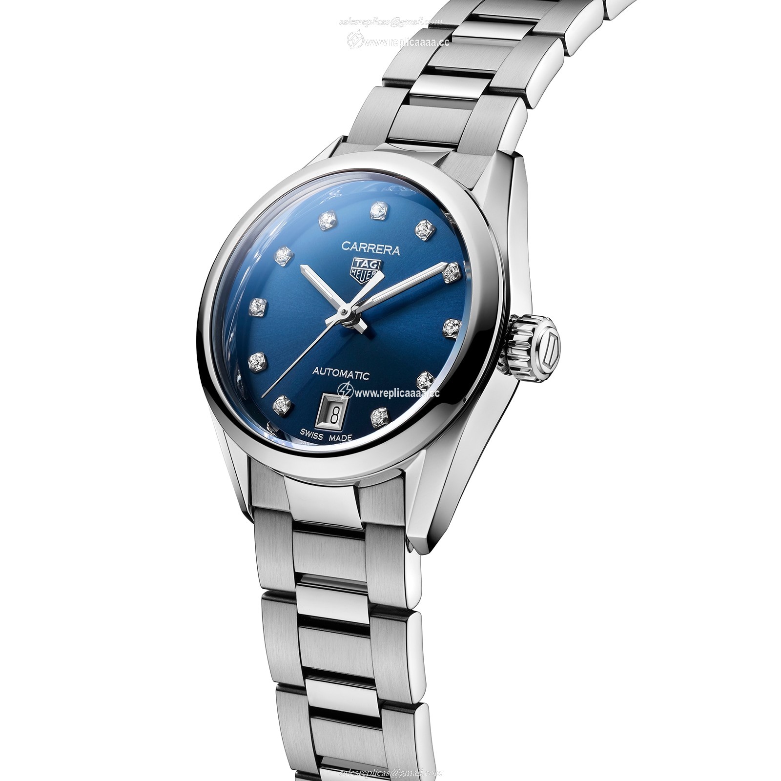 Replica TAG Heuer Carrera Three-Hand 29mm Automatic Ladies details WBN2413.BA0621