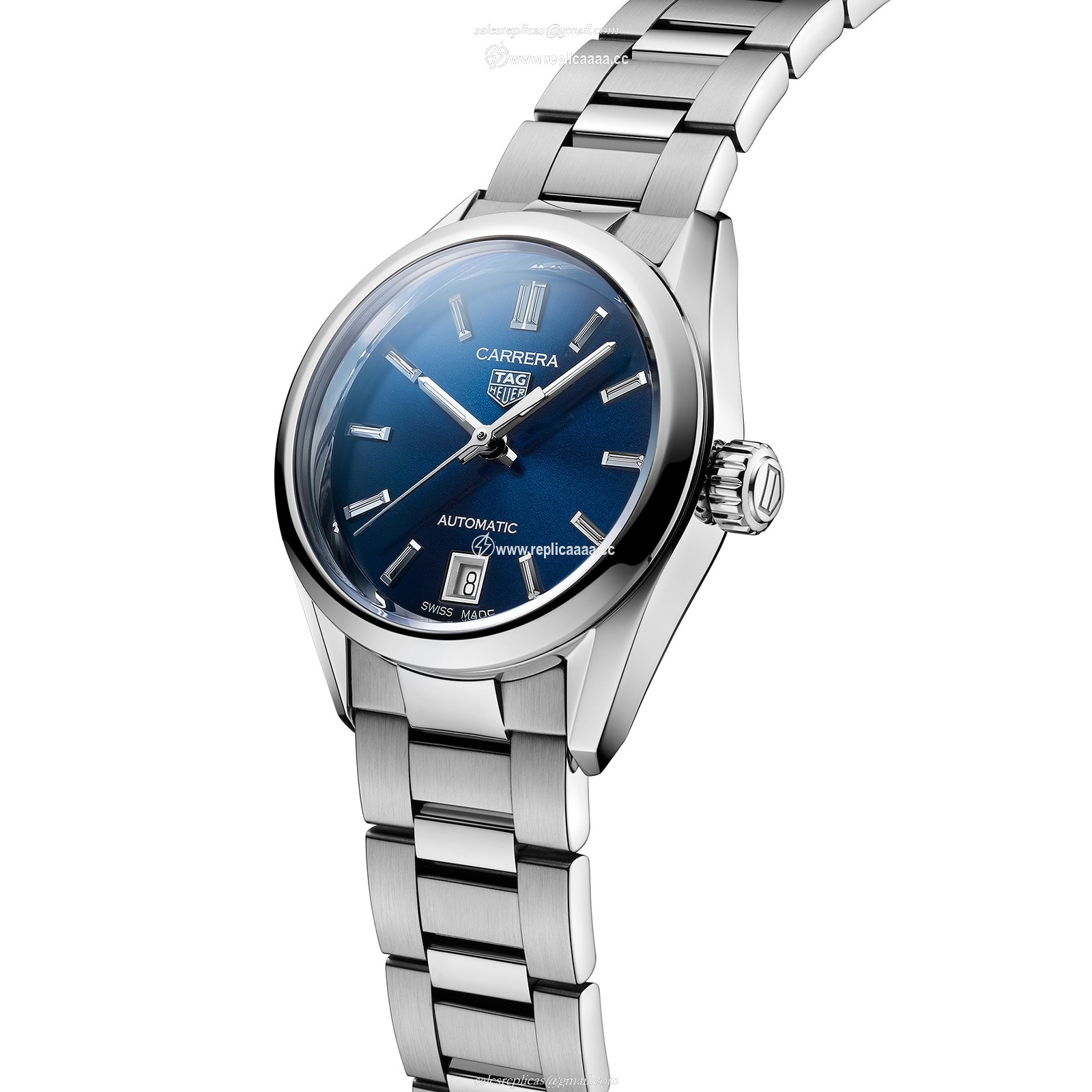 Replica TAG Heuer Carrera Three-Hand 29mm Automatic Ladies details WBN2411.BA0621 2 Replica TAG Heuer Carrera Three-Hand 29mm Automatic Ladies details WBN2411.BA0621