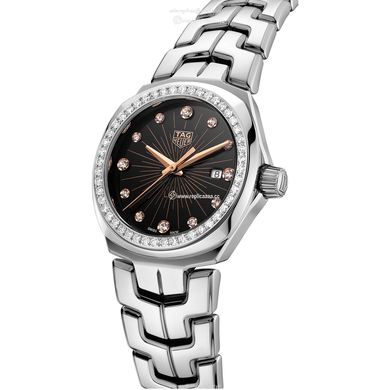 Replica TAG Heuer Link Quartz 32mm Ladies details WBC131G.BA0649 2 Replica TAG Heuer Link Quartz 32mm Ladies details WBC131G.BA0649