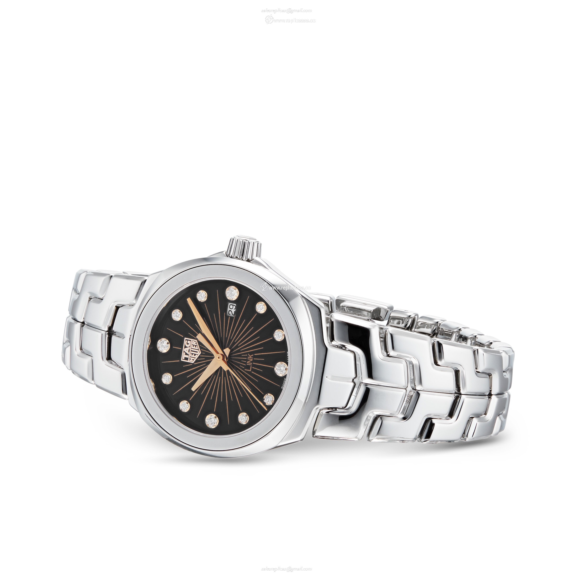Replica TAG Heuer Link Quartz 32mm Ladies details WBC131F.BA0649 2 Replica TAG Heuer Link Quartz 32mm Ladies details WBC131F.BA0649