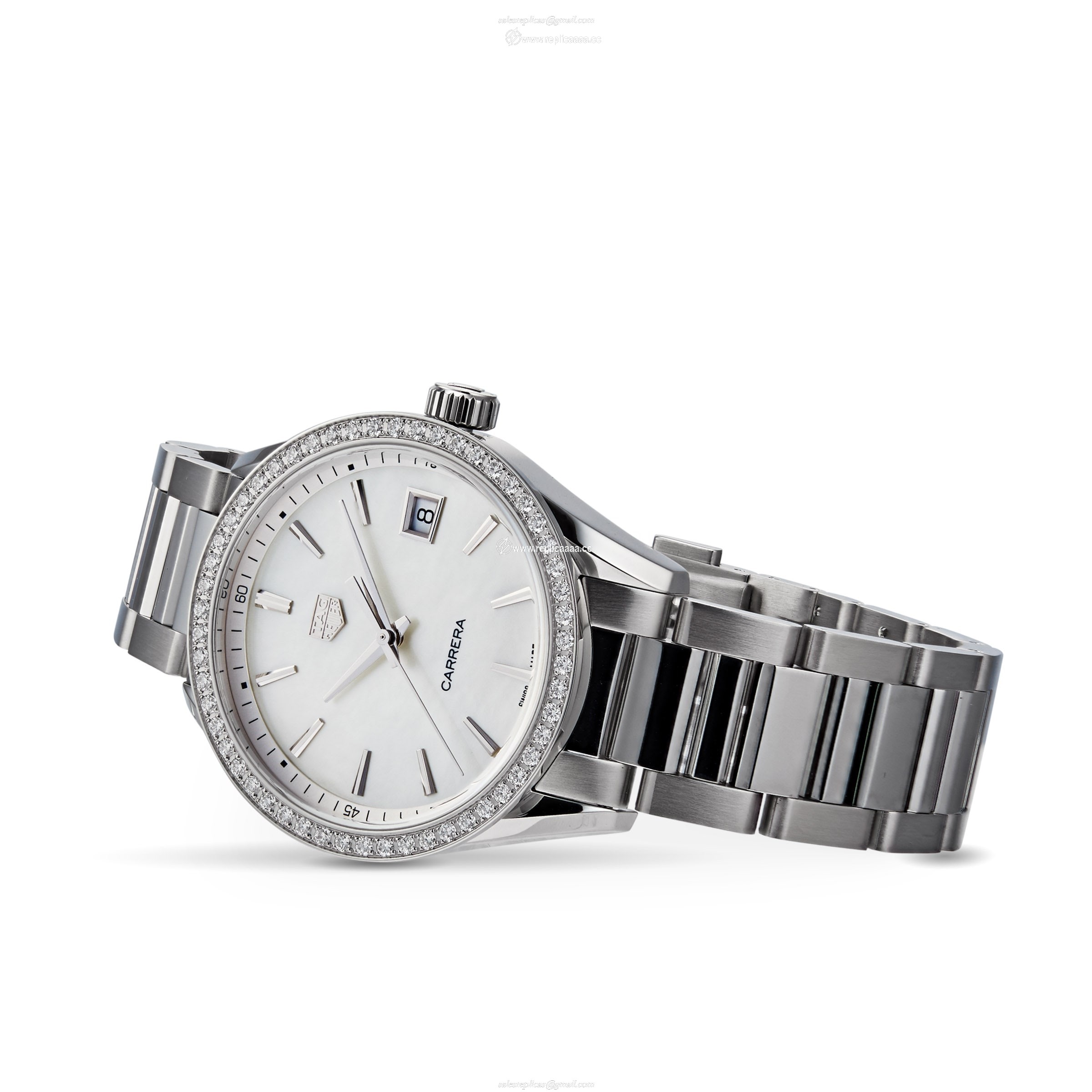 Replica TAG Heuer Carrera Quartz 36mm Ladies details WBK1316.BA0652